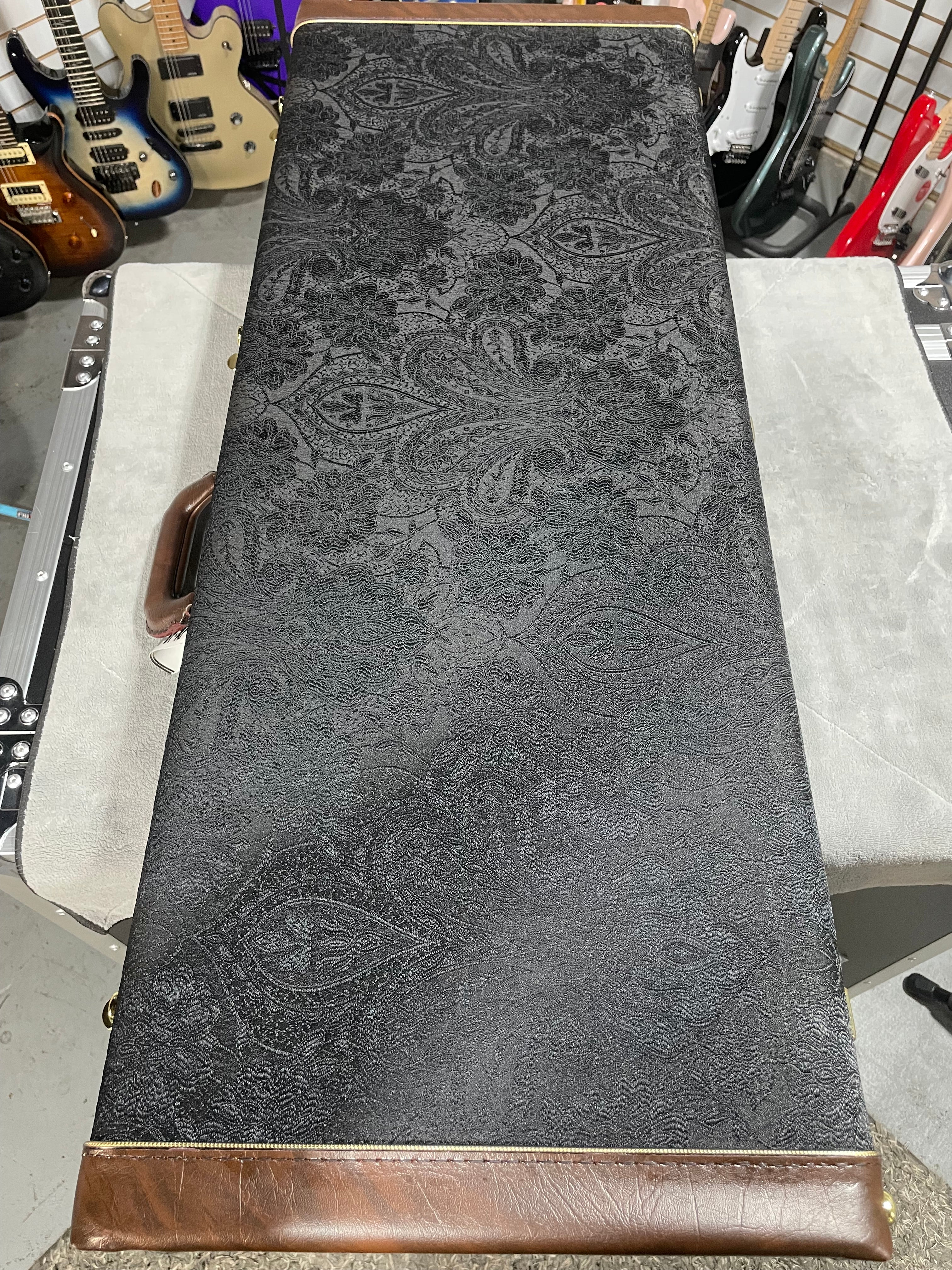 Wood Library Custom 24 Left Handed - Charcoal #284 GET PLEK'D!