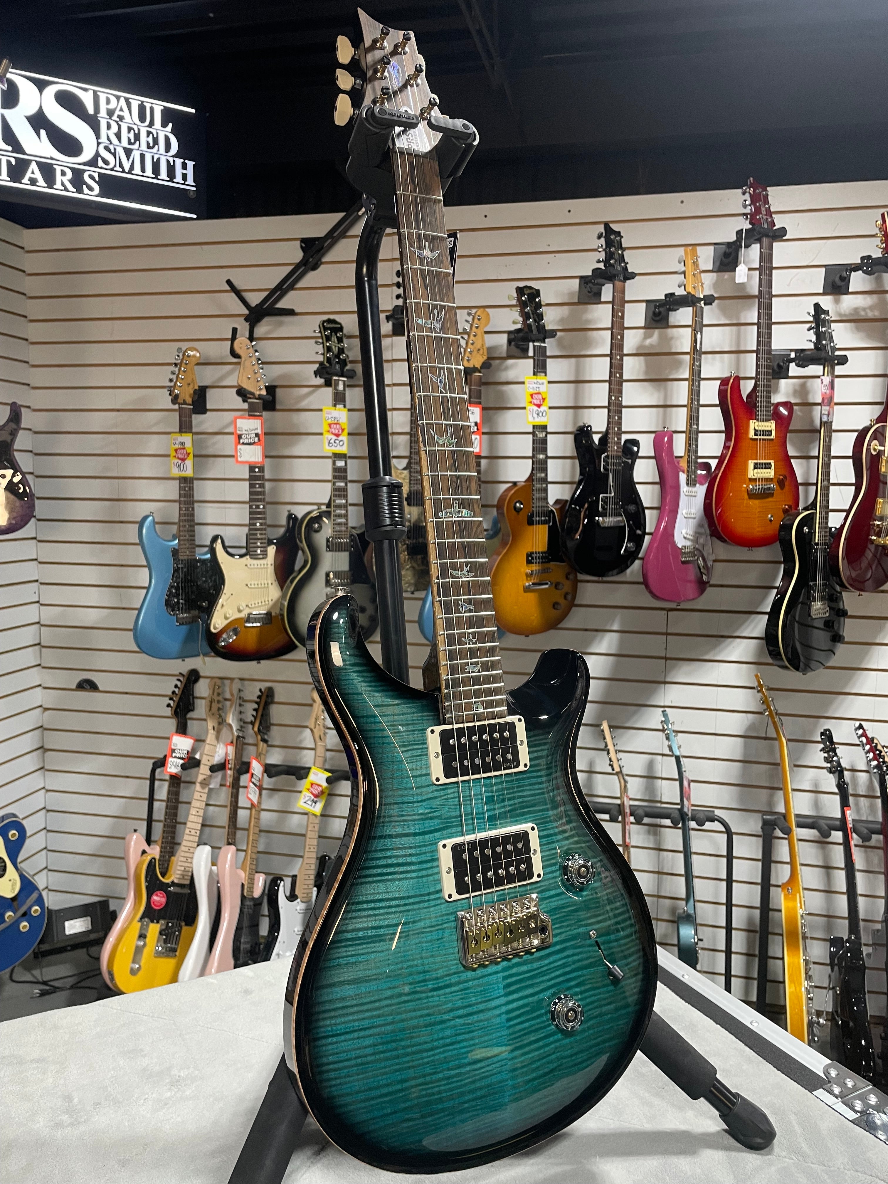 40th Anniversary Custom 24 Electric Guitar - Sub Zero #097 GET PLEK'D!