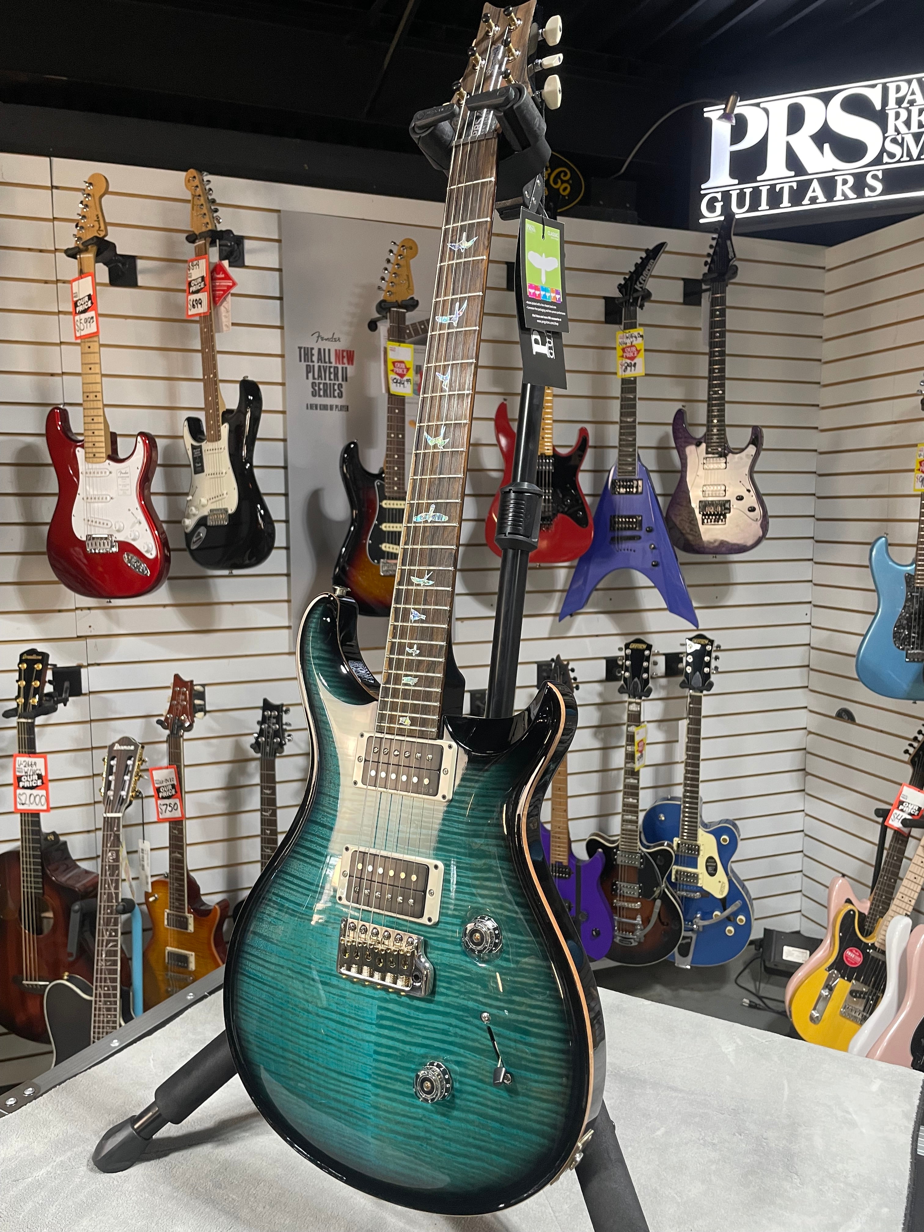 40th Anniversary Custom 24 Electric Guitar - Sub Zero #097 GET PLEK'D!