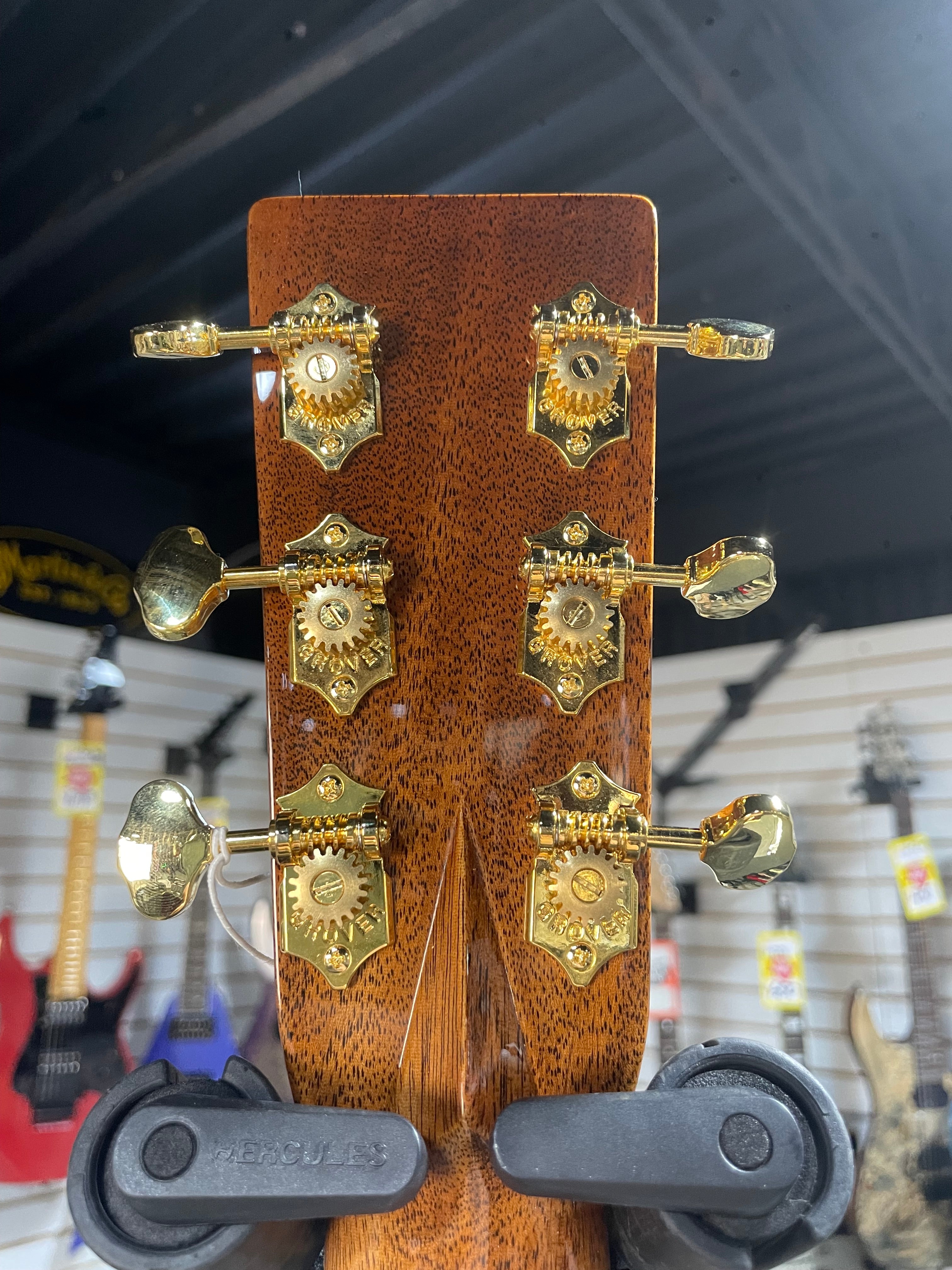 2025 Martin OM-45 Standard Series Acoustic Guitar- Natural w/ OHSC & PLEK*D #300