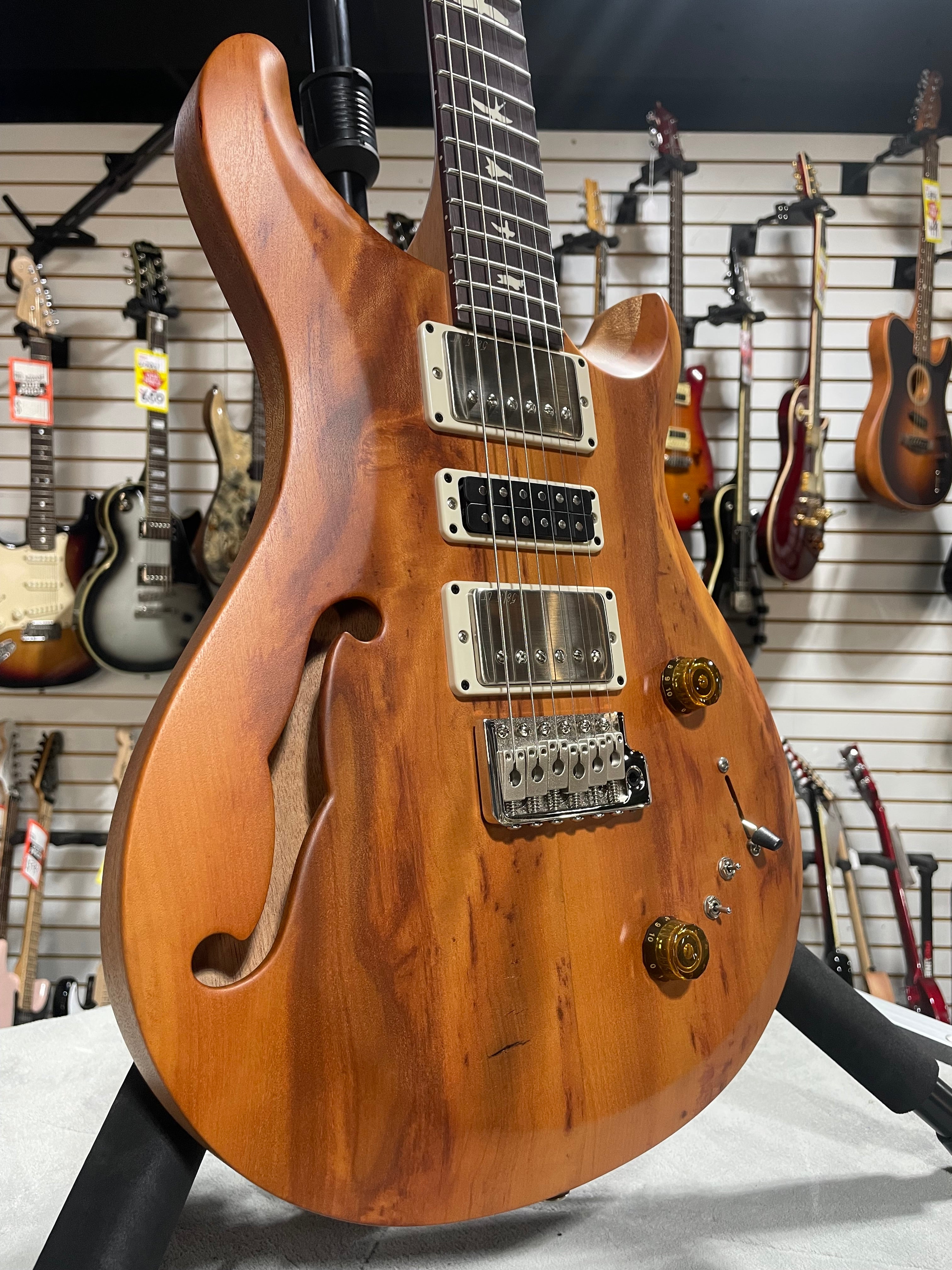 PRS S2 Special Semi-Hollow Reclaimed Limited Edition 2025 - Natural w/Gig Bag & PLEK*D #712