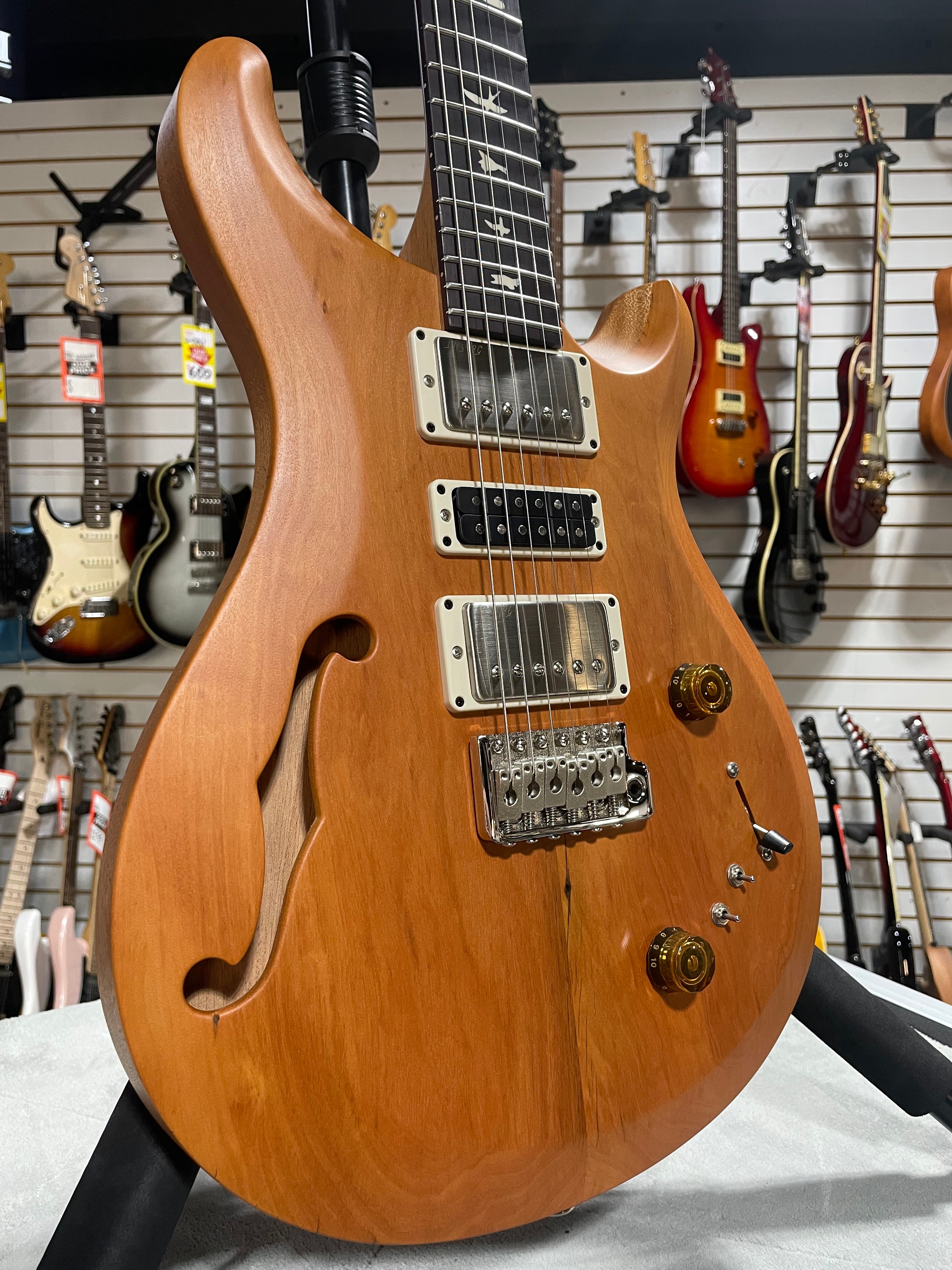 PRS S2 Special Semi-Hollow Reclaimed Limited Edition 2025 - Natural w/Gig Bag & PLEK*D #920