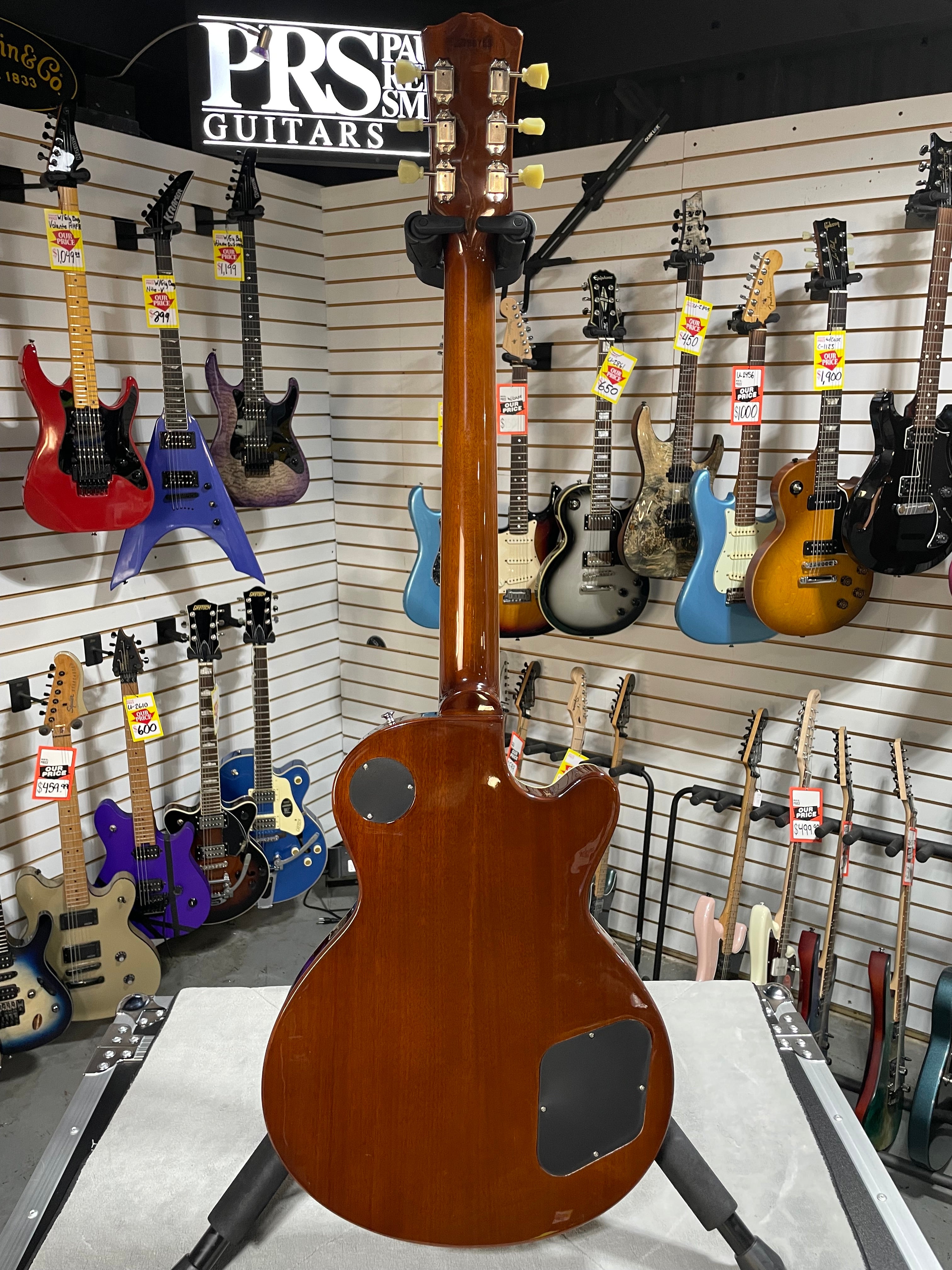 Eastman SB59L Left Handed Electric Guitar 2025 - Goldburst w/OHSC & PLEK*D #753