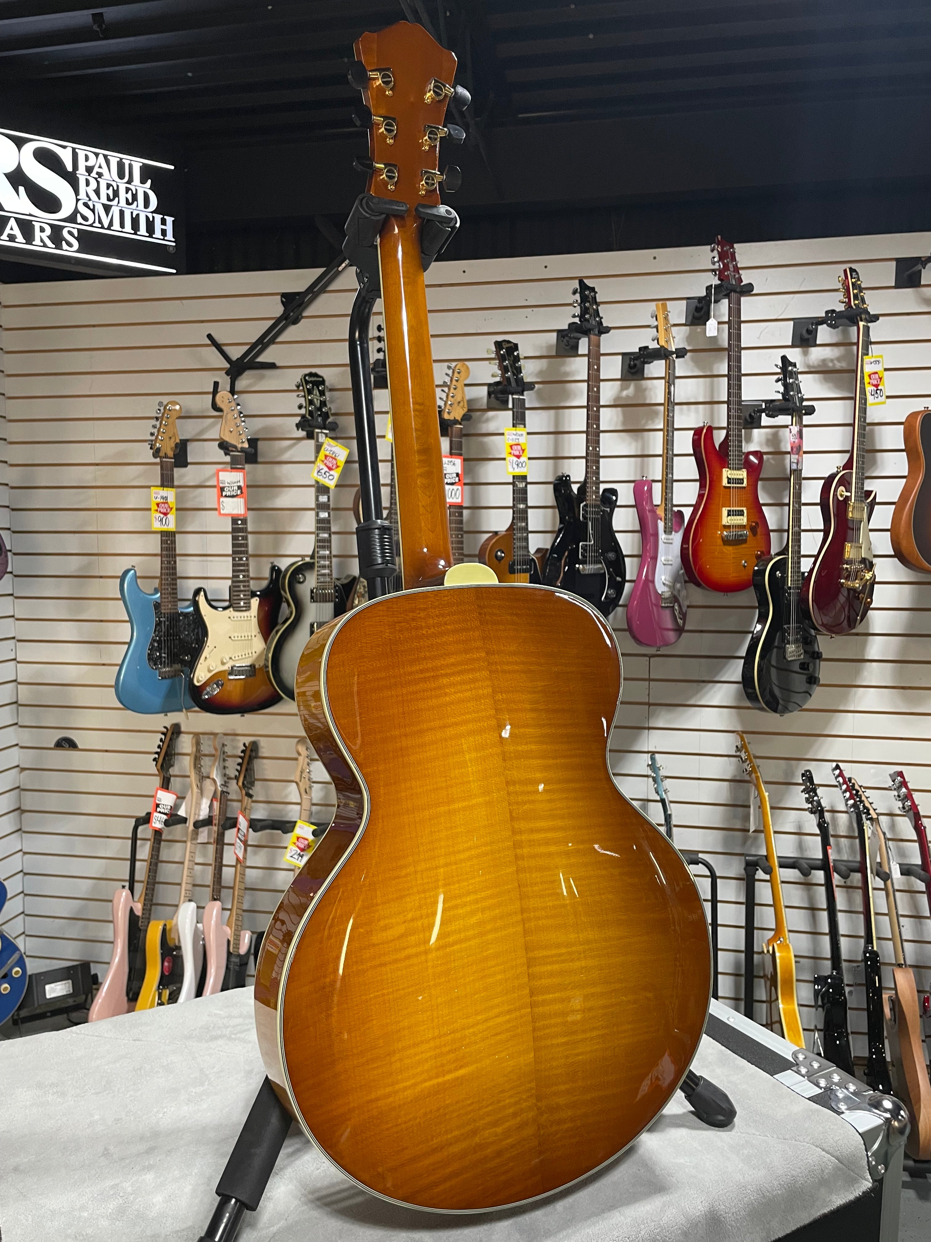 Eastman AR805-GB Archtop Guitar 2025 - Goldburst w/OHSC & PLEK*D #186