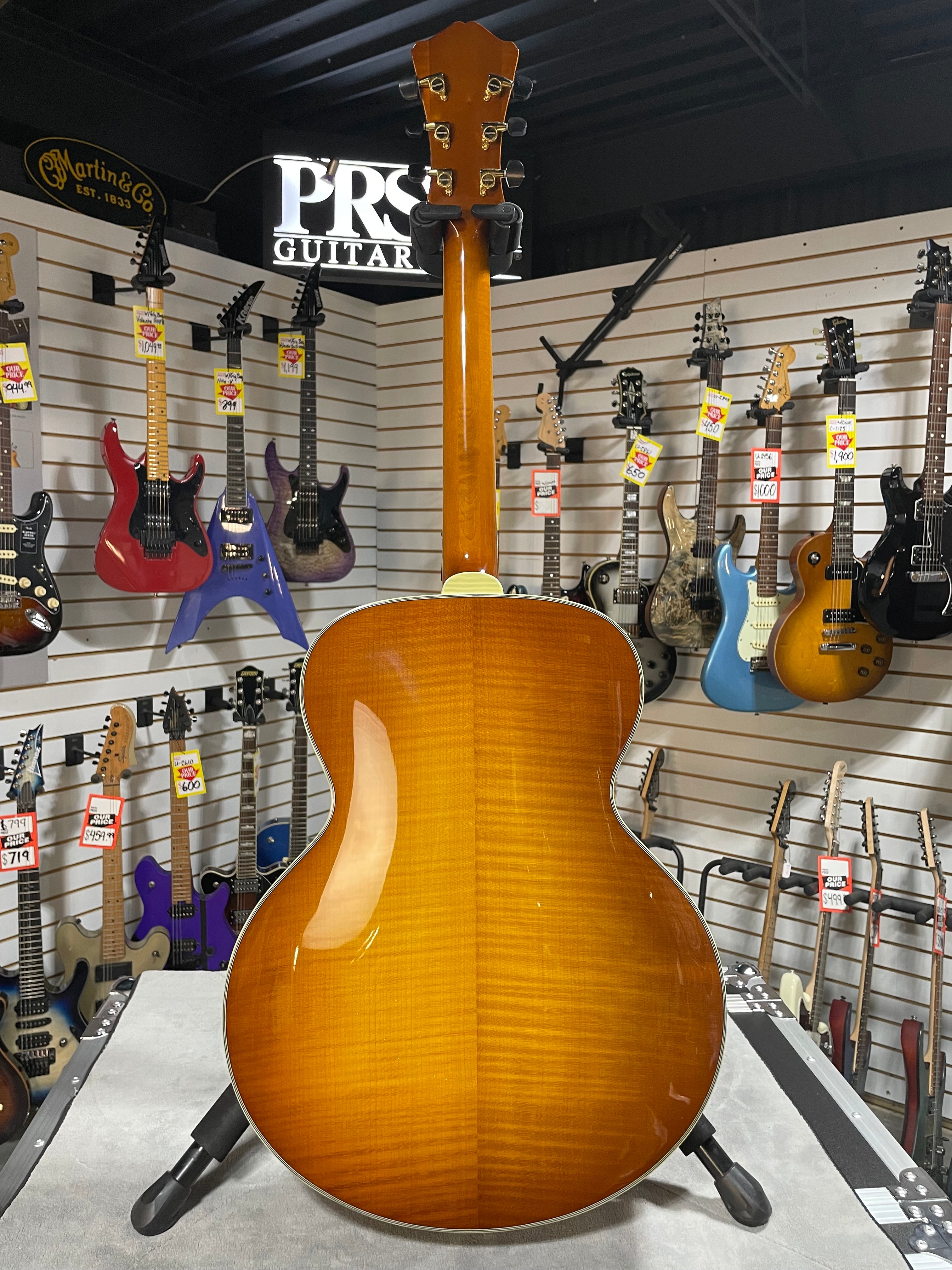 Eastman AR805-GB Archtop Guitar 2025 - Goldburst w/OHSC & PLEK*D #186