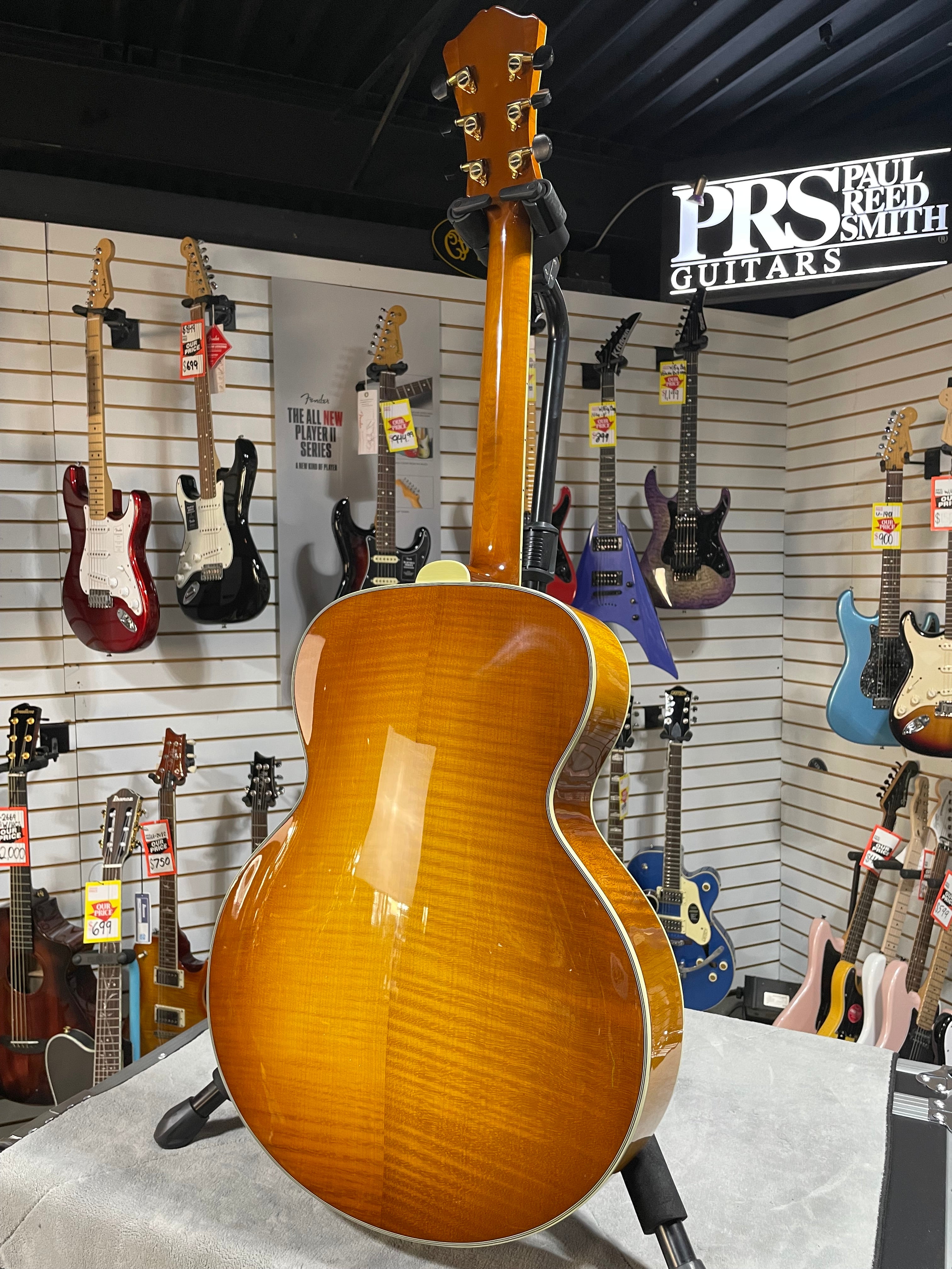 Eastman AR805-GB Archtop Guitar 2025 - Goldburst w/OHSC & PLEK*D #186