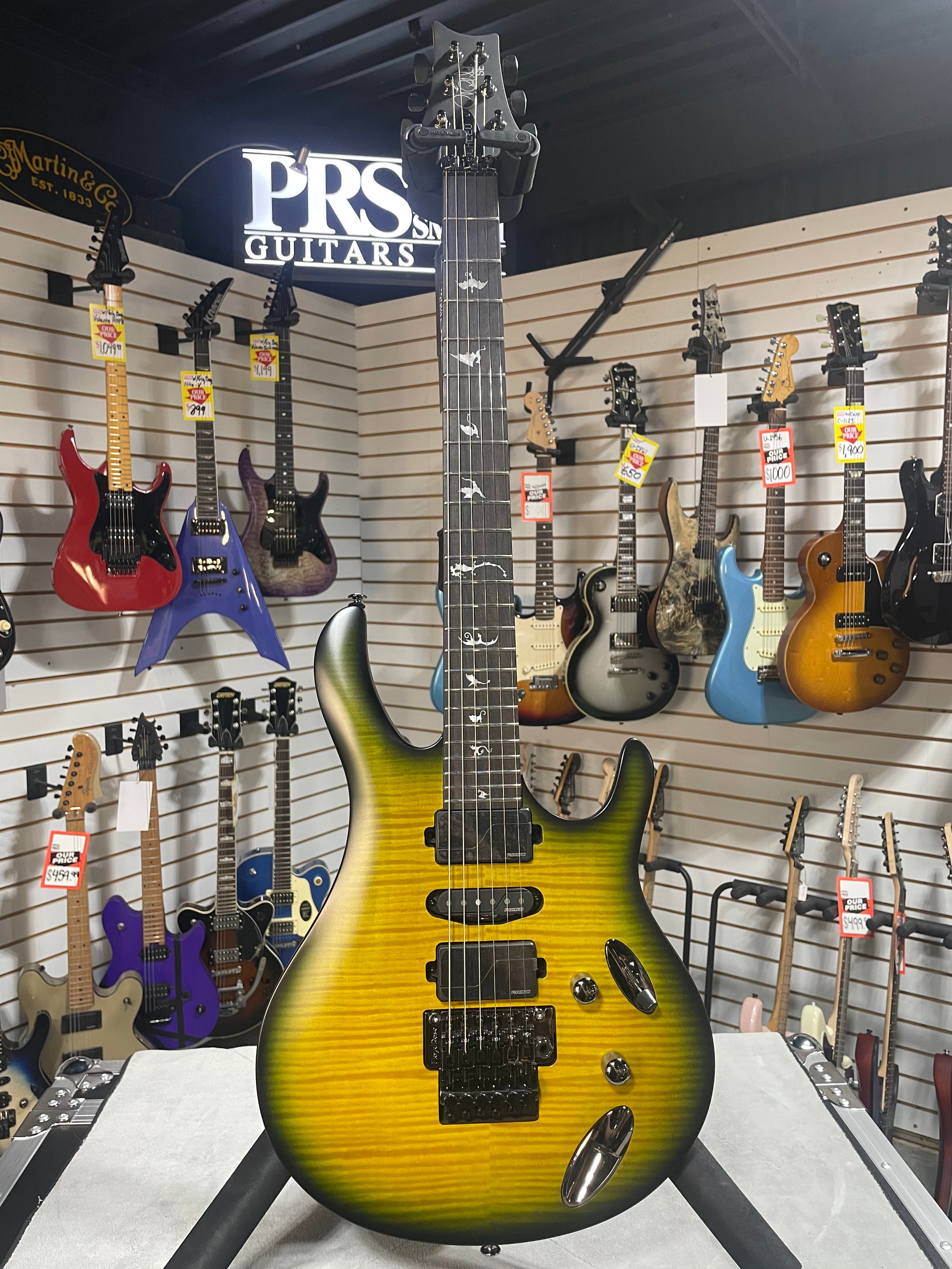 PRS SE Chleo Herman Li Signature 2025 - Mantis Burst w/Gig Bag & PLEK*D #854