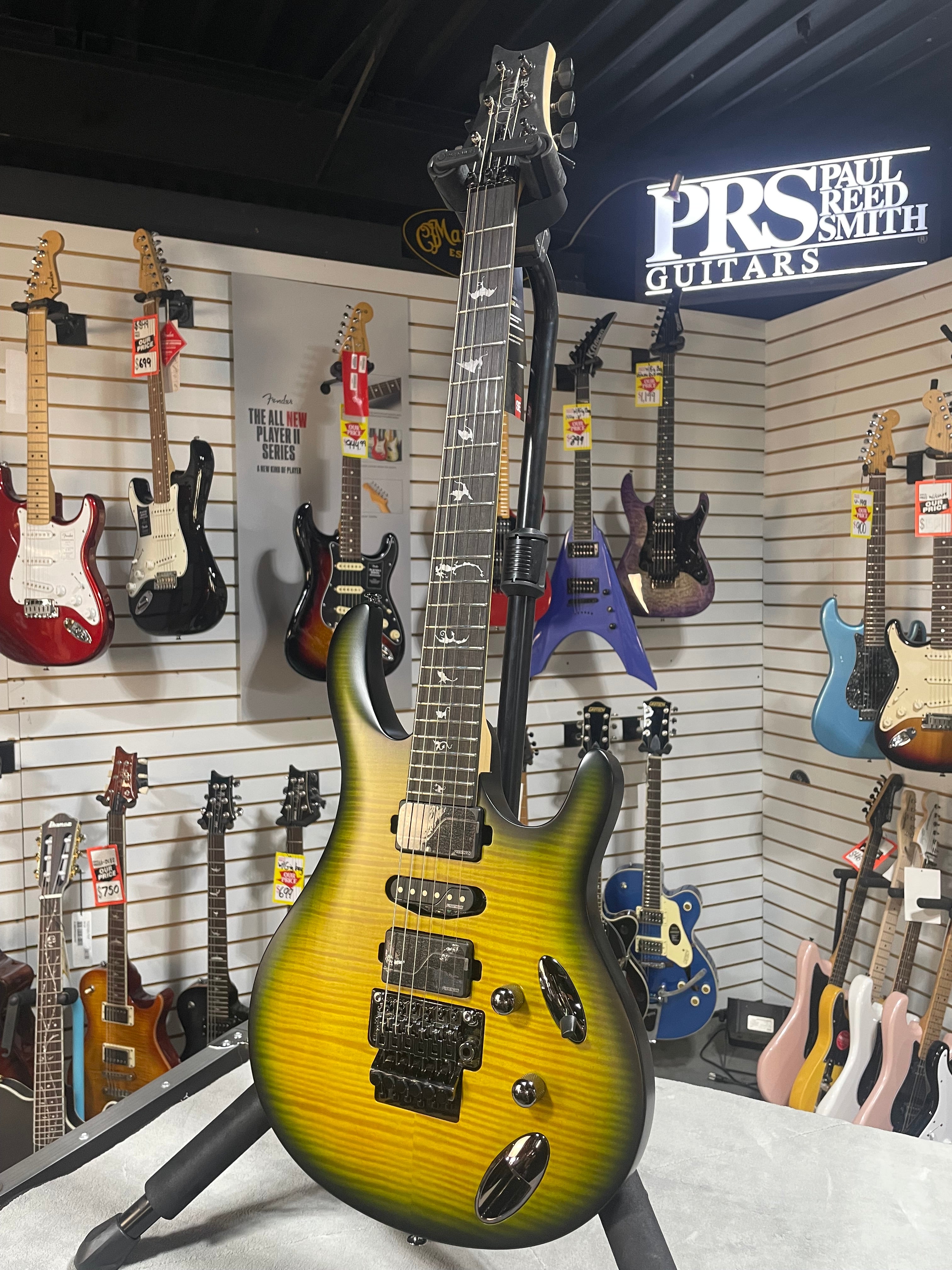 PRS SE Chleo Herman Li Signature 2025 - Mantis Burst w/Gig Bag & PLEK*D #854