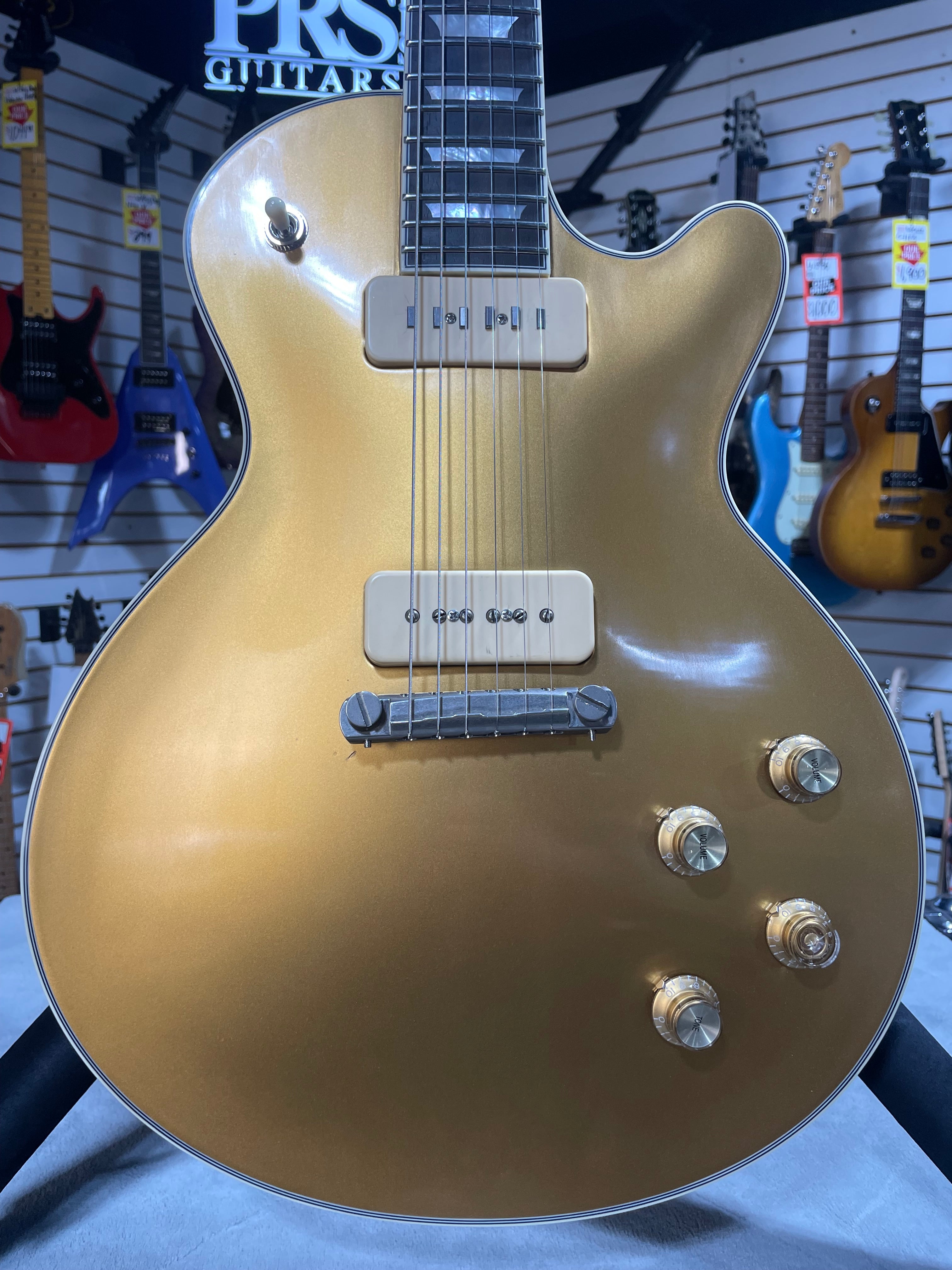 Eastman SB54/TV - Gold w/OHSC & PLEK*D #059