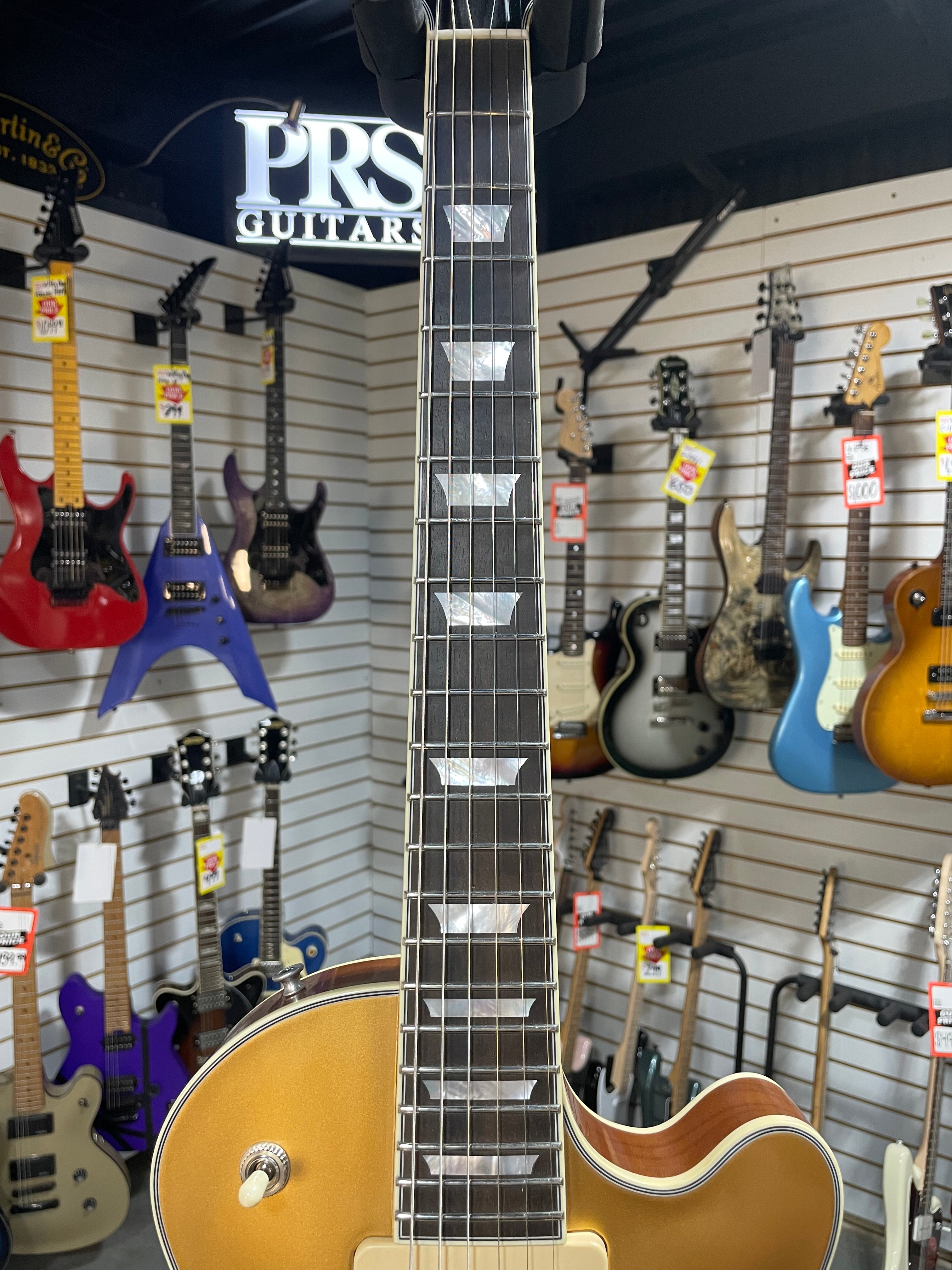 Eastman SB54/TV - Gold w/OHSC & PLEK*D #059