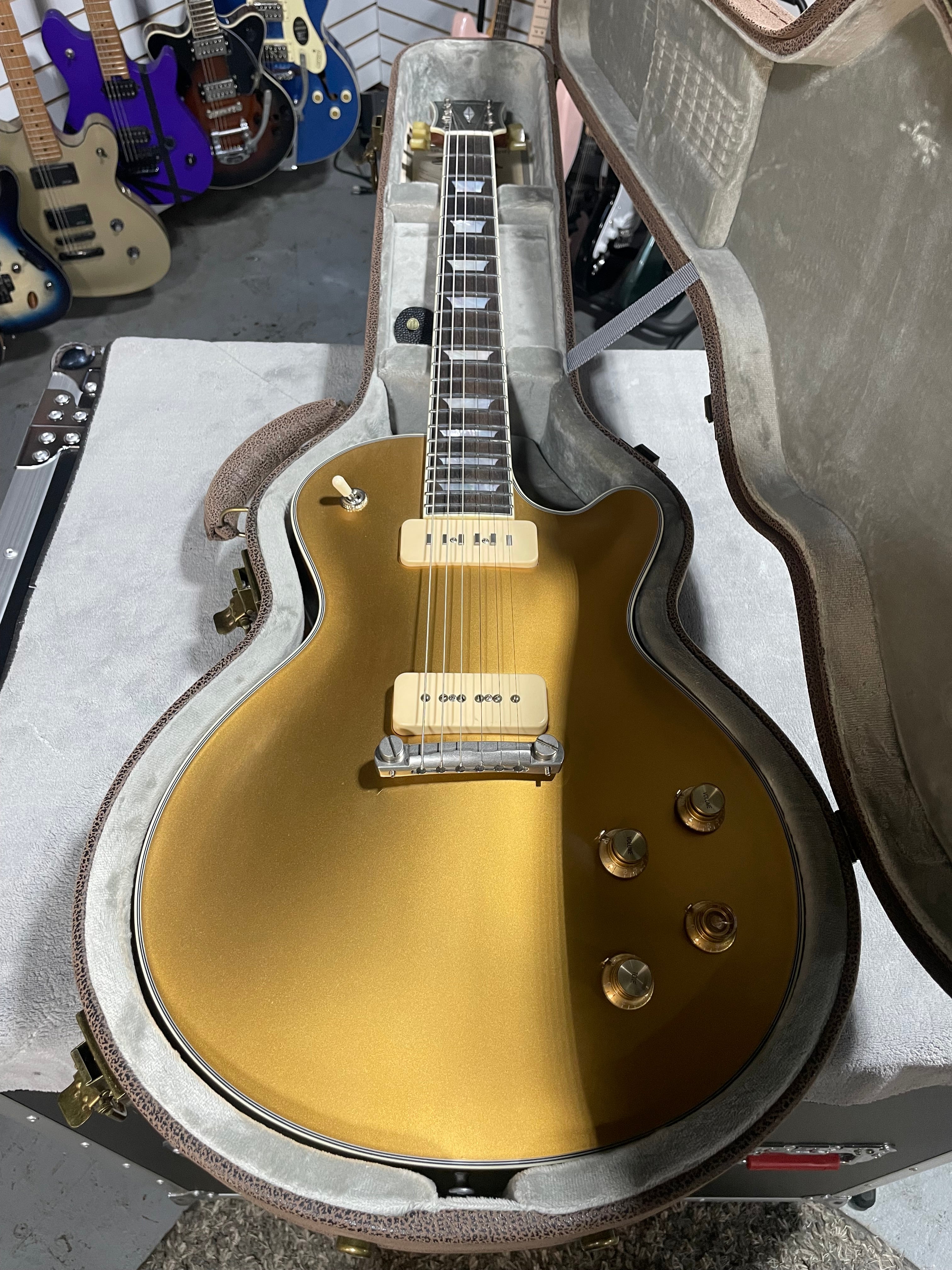 Eastman SB54/TV - Gold w/OHSC & PLEK*D #059