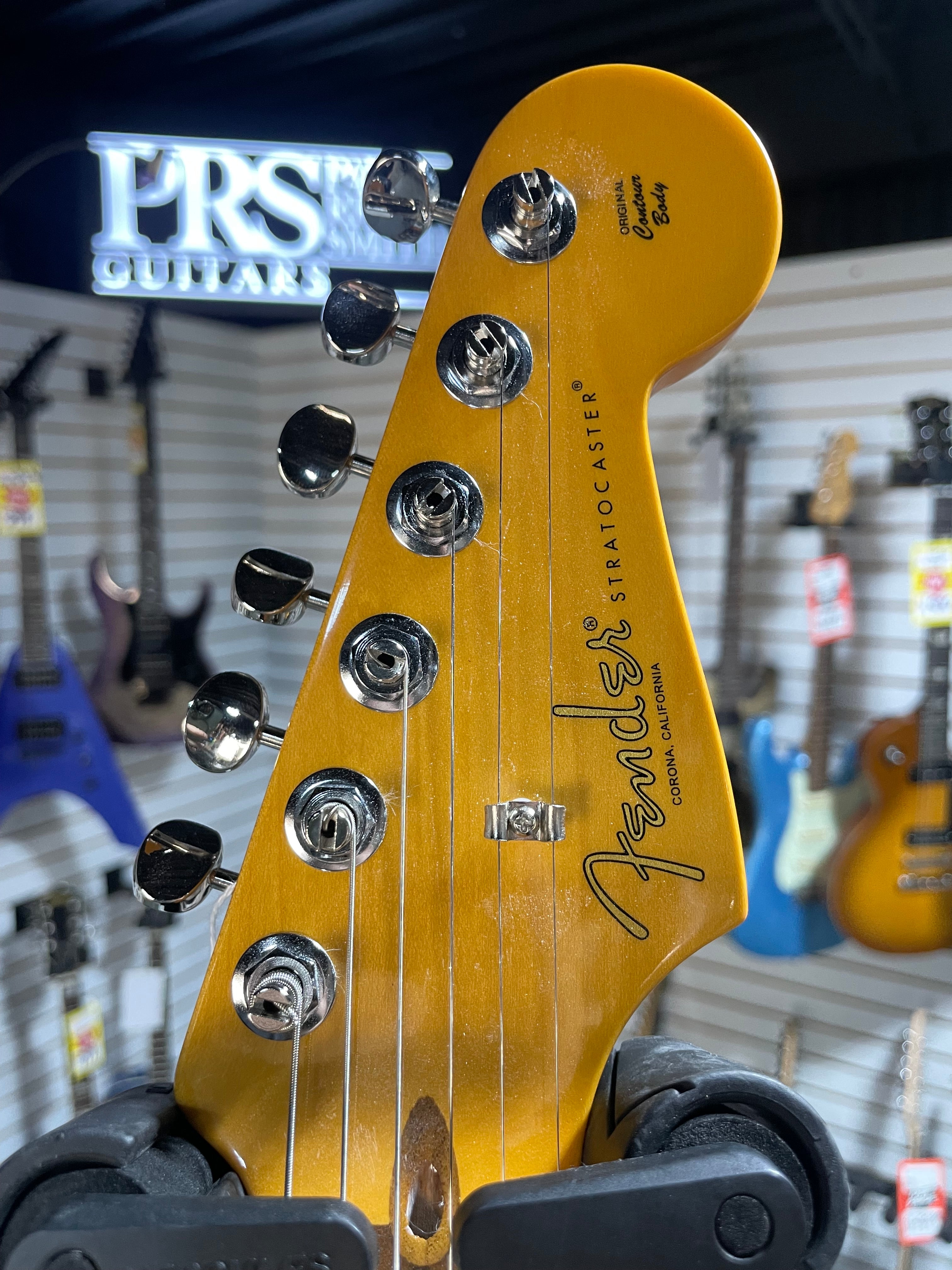 Fender American Professional Classic Stratocaster - Faded Black w/ Gig Bag & PLEK*D #669