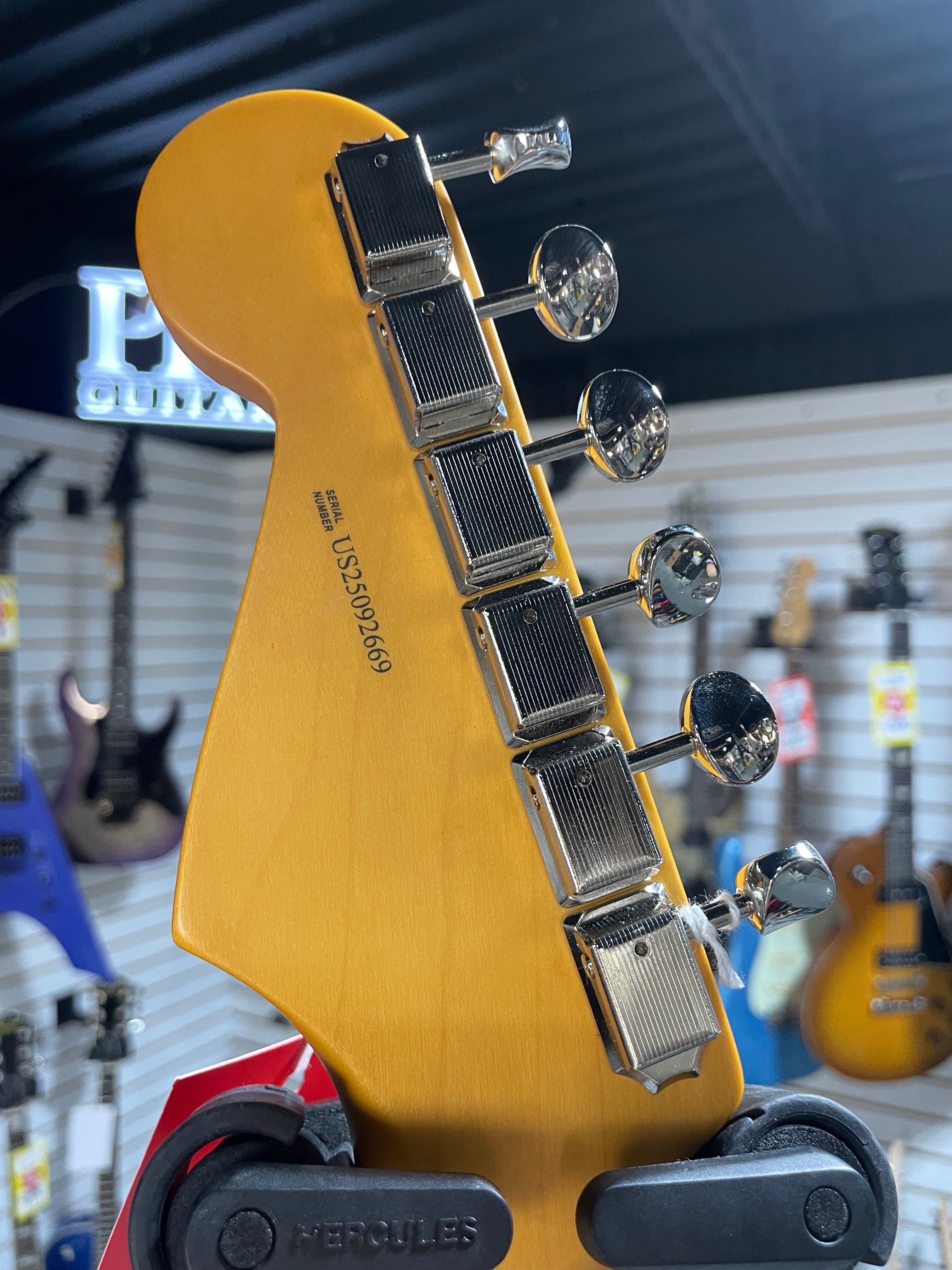 Fender American Professional Classic Stratocaster - Faded Black w/ Gig Bag & PLEK*D #669