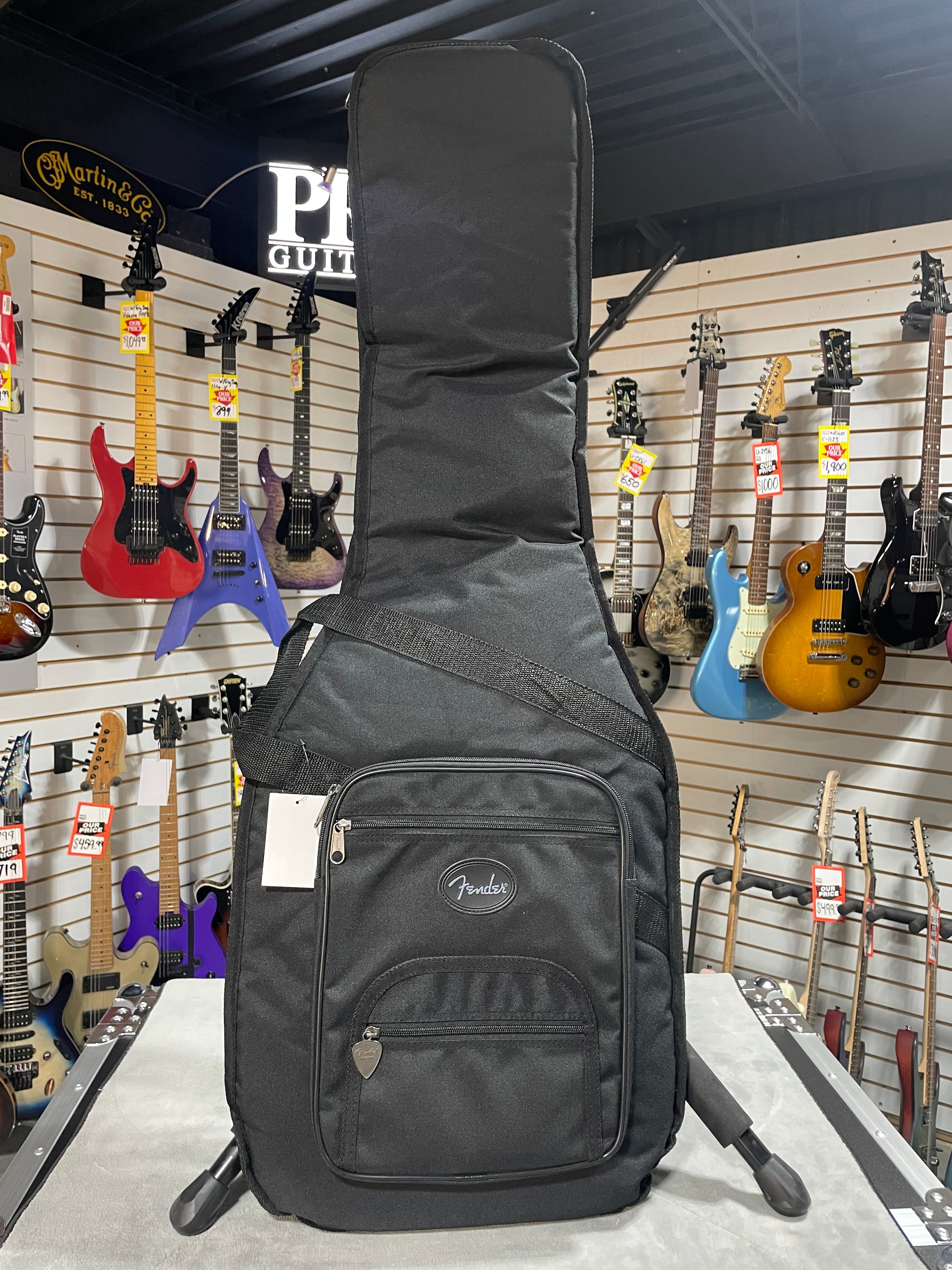 Fender American Professional Classic Stratocaster - Faded Black w/ Gig Bag & PLEK*D #669