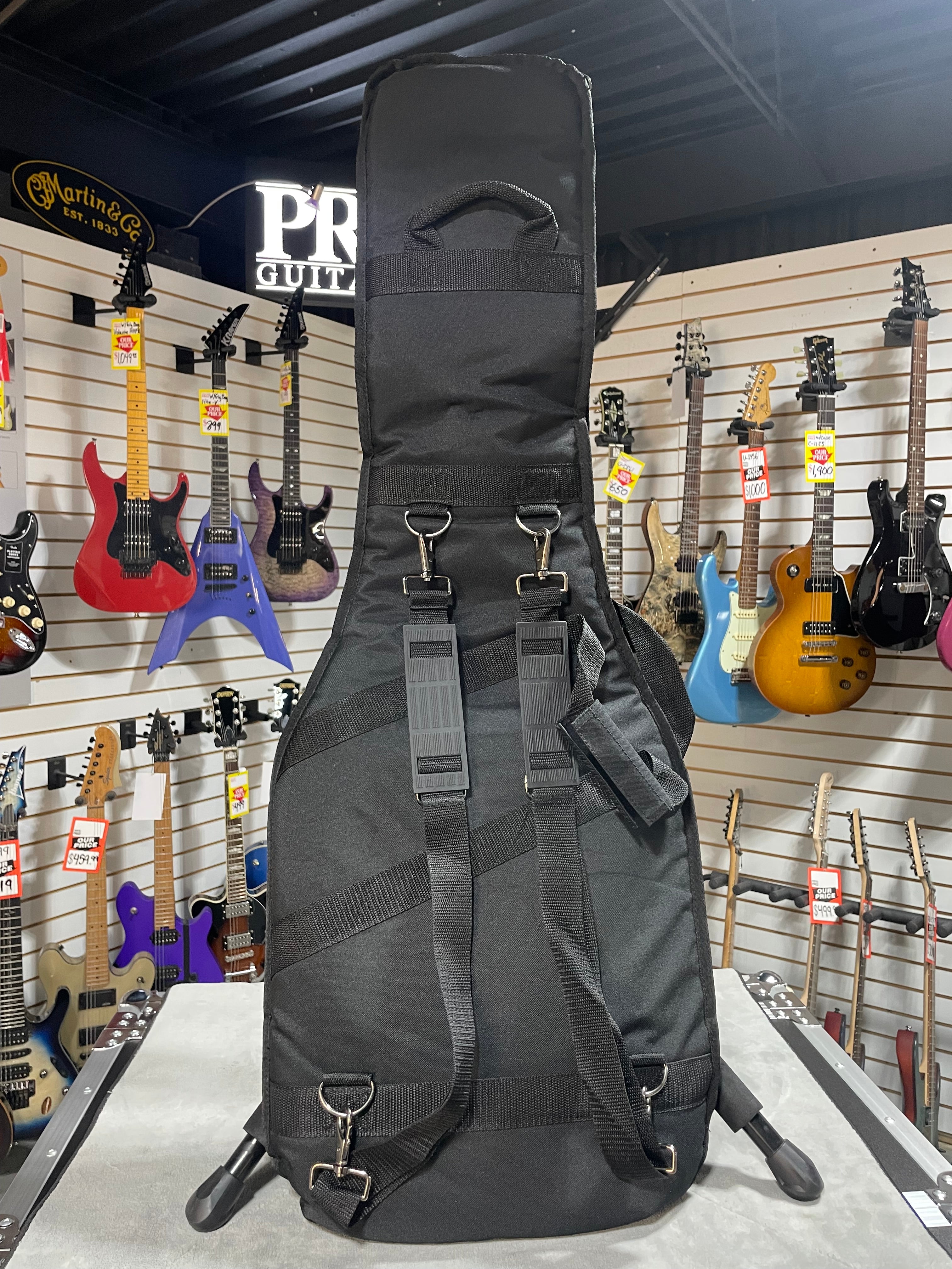 Fender American Professional Classic Stratocaster - Faded Black w/ Gig Bag & PLEK*D #669