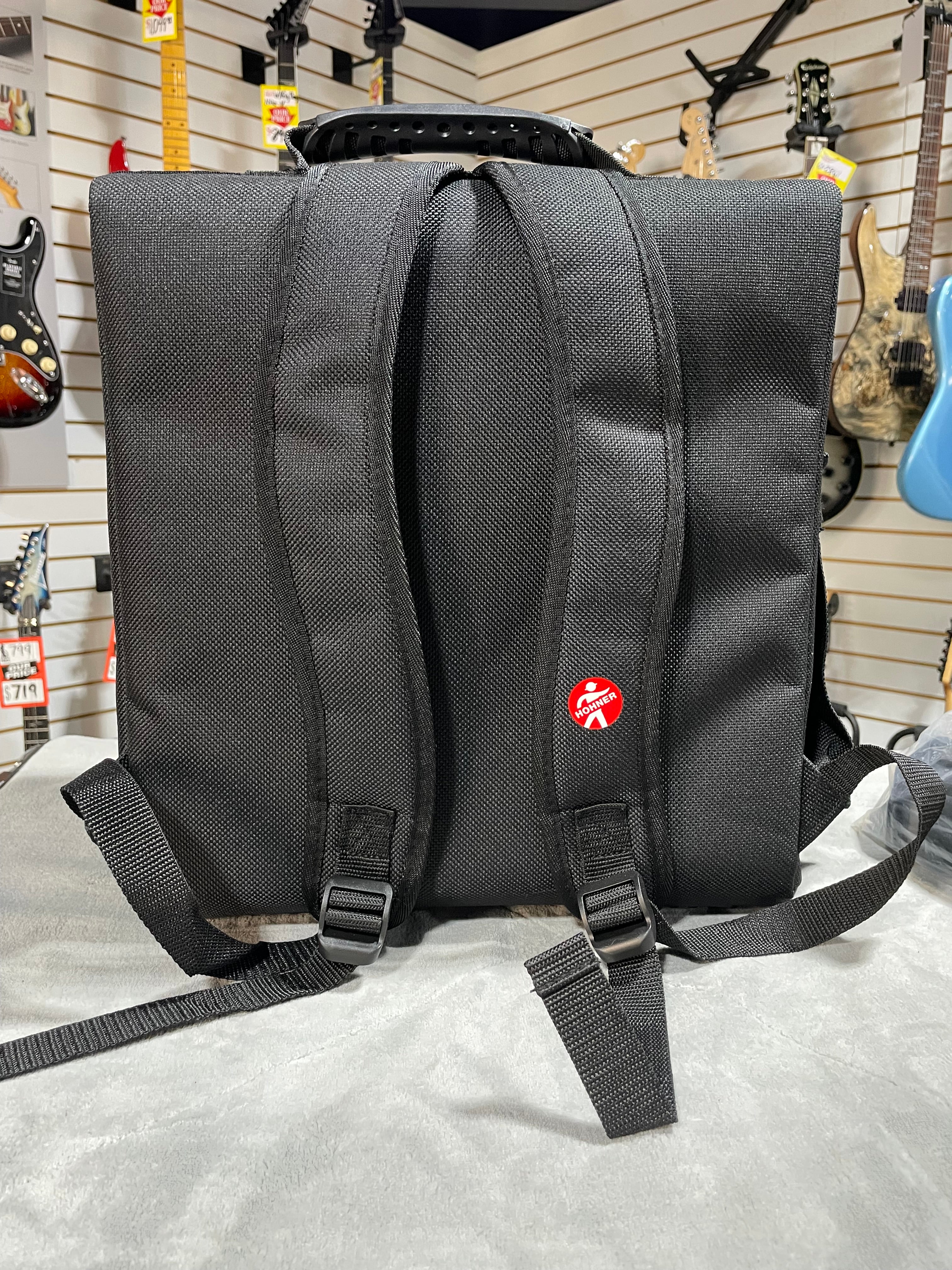 Hohner Compadre Diatonic Accordion - Keys of G/C/F - Red