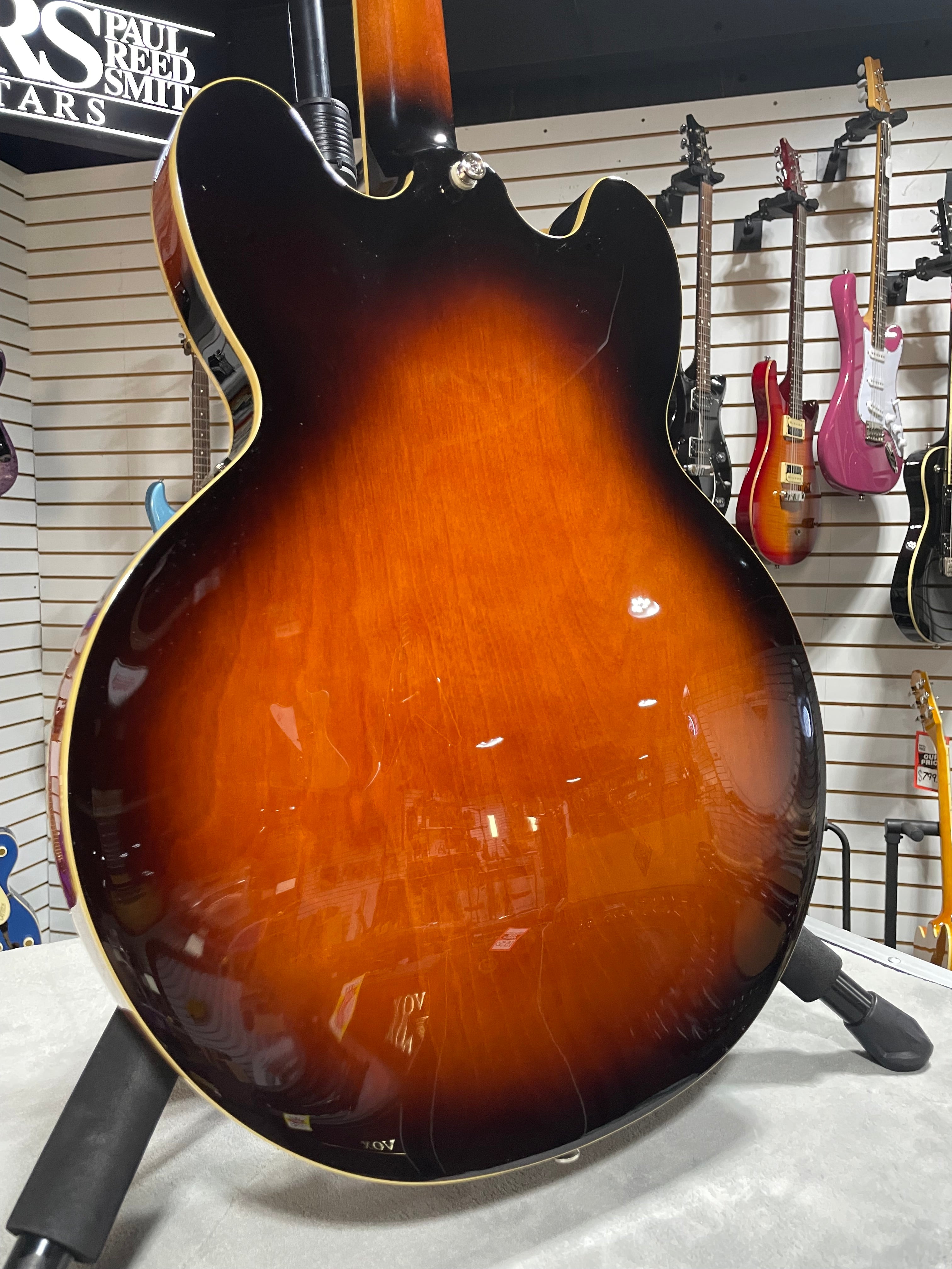 Epiphone Bonehead Signature Riviera - Tobacco Sunburst w/ OHSC & PLEK*D #593