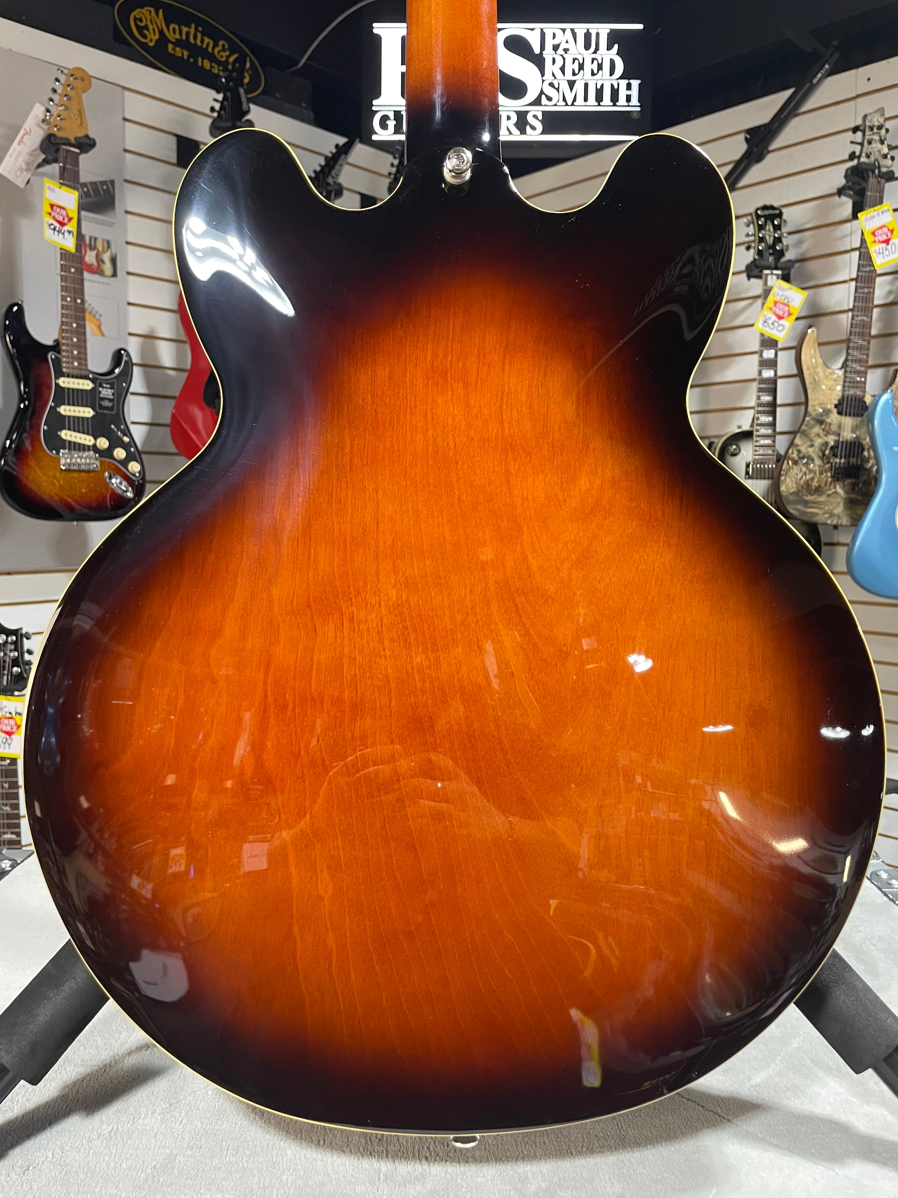 Epiphone Bonehead Signature Riviera - Tobacco Sunburst w/ OHSC & PLEK*D #593