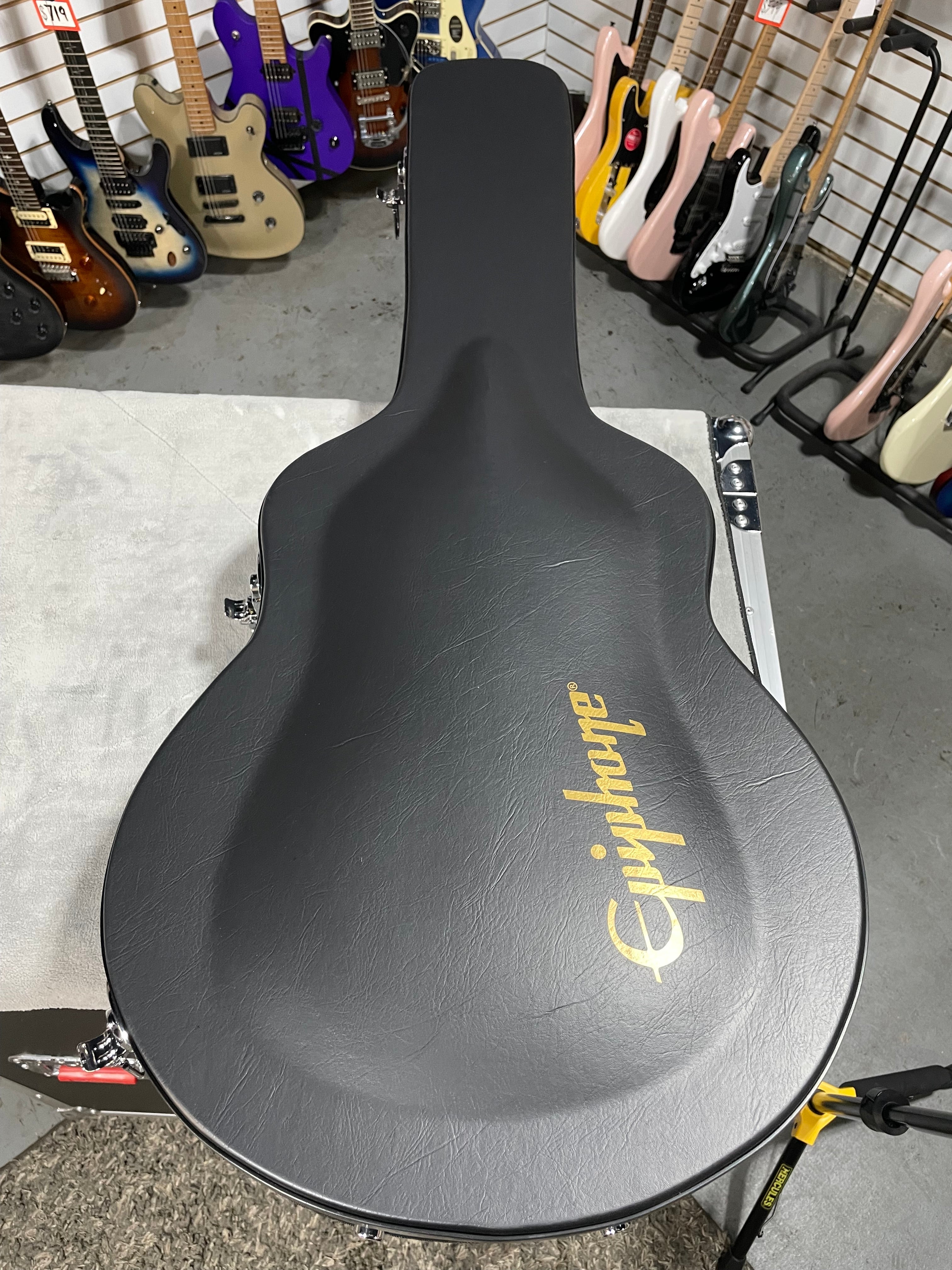 Epiphone Bonehead Signature Riviera - Tobacco Sunburst w/ OHSC & PLEK*D #593