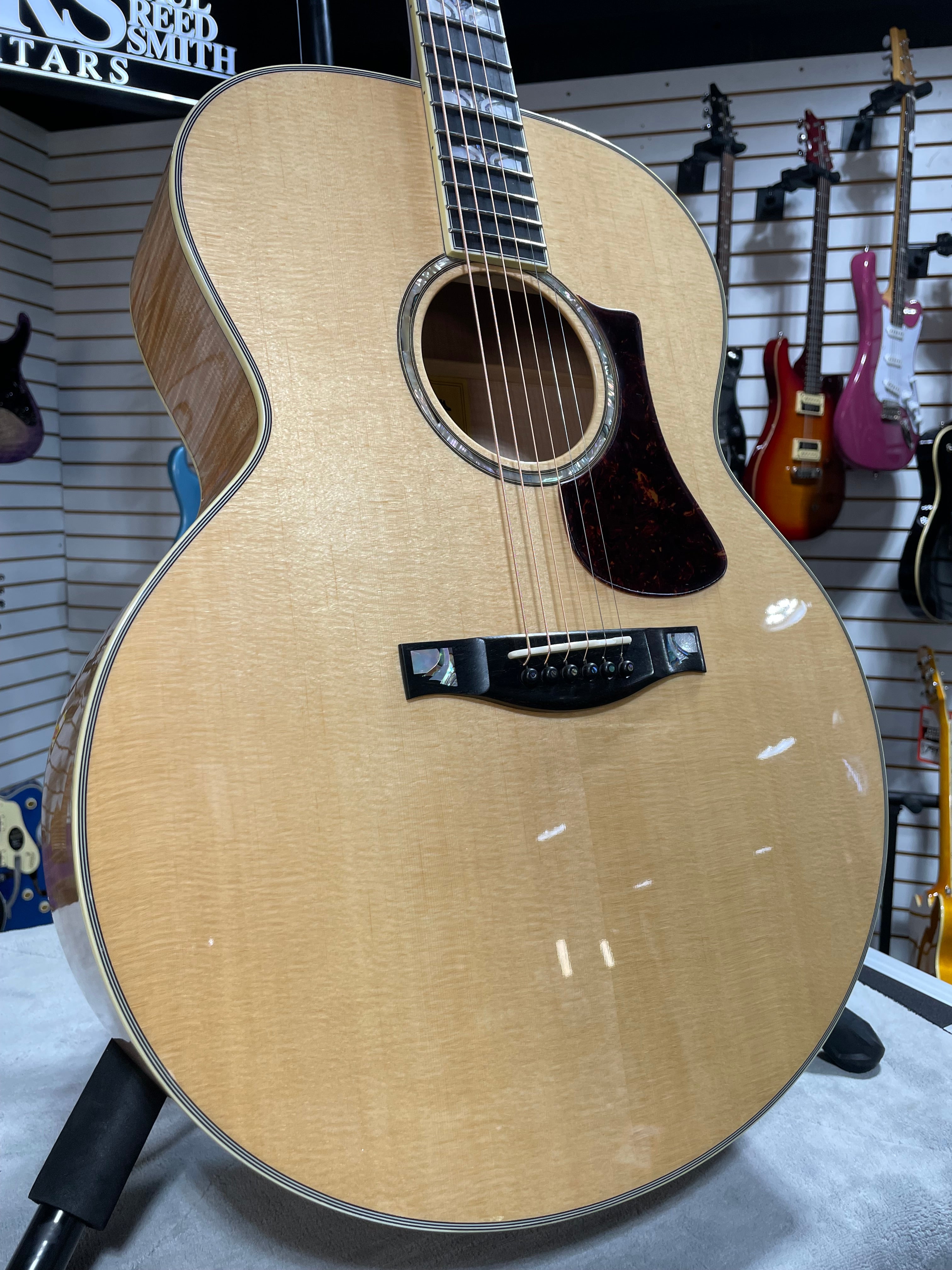 Eastman AC630 Jumbo Acoustic Guitar - Natural #792 GET PLEK'D!