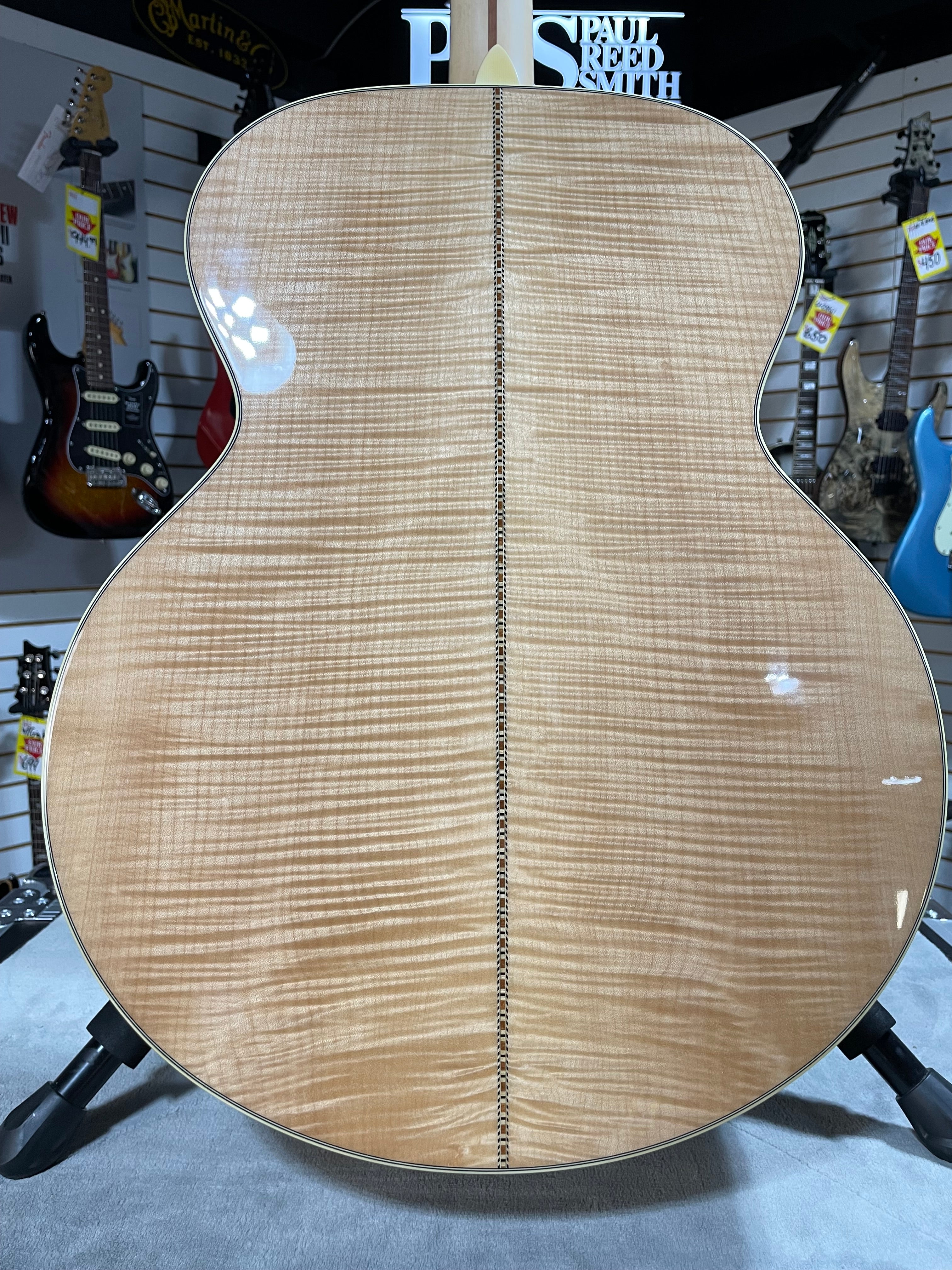 Eastman AC630 Jumbo Acoustic Guitar - Natural #792 GET PLEK'D!