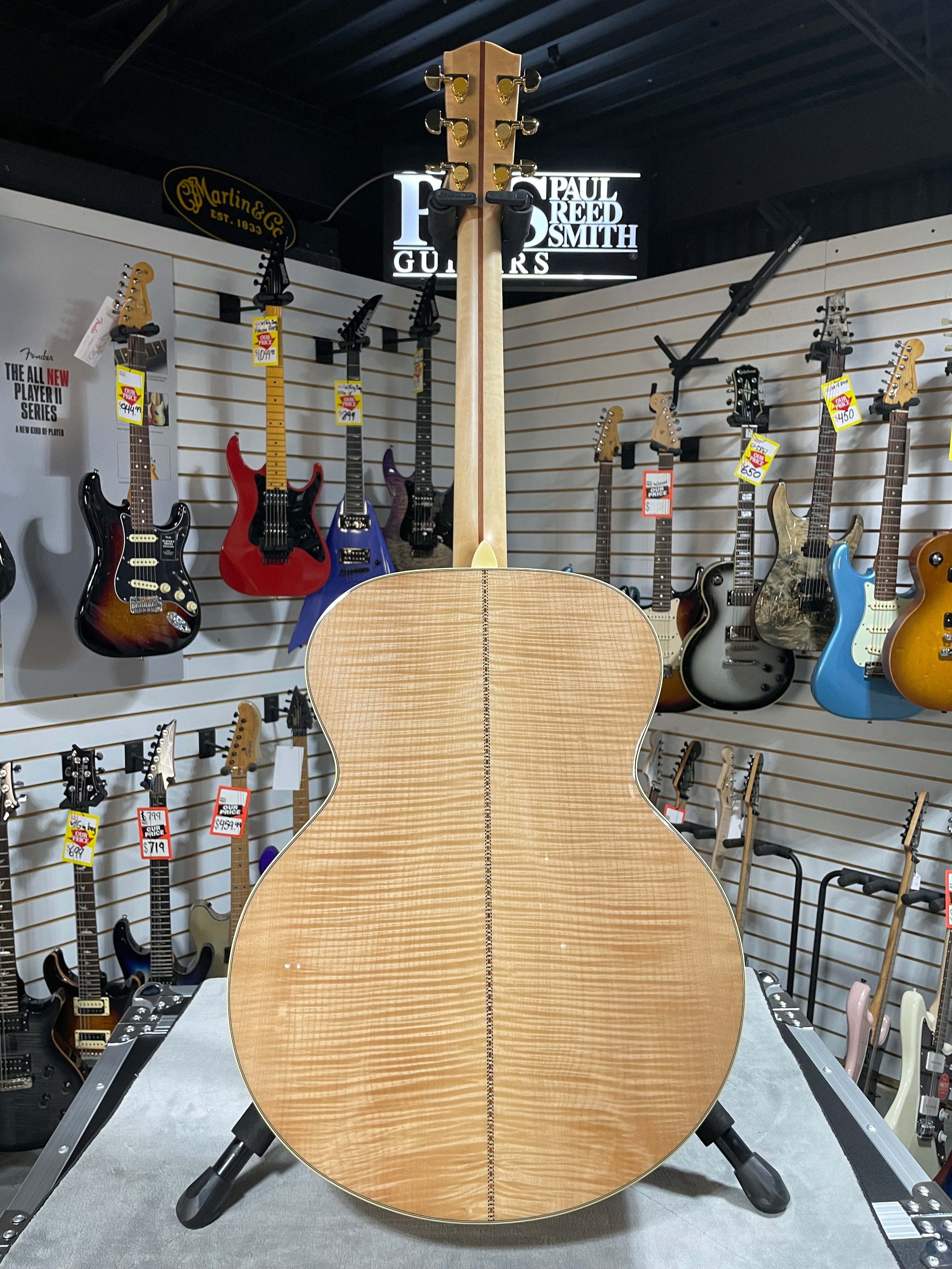 Eastman AC630 Jumbo Acoustic Guitar - Natural #792 GET PLEK'D!