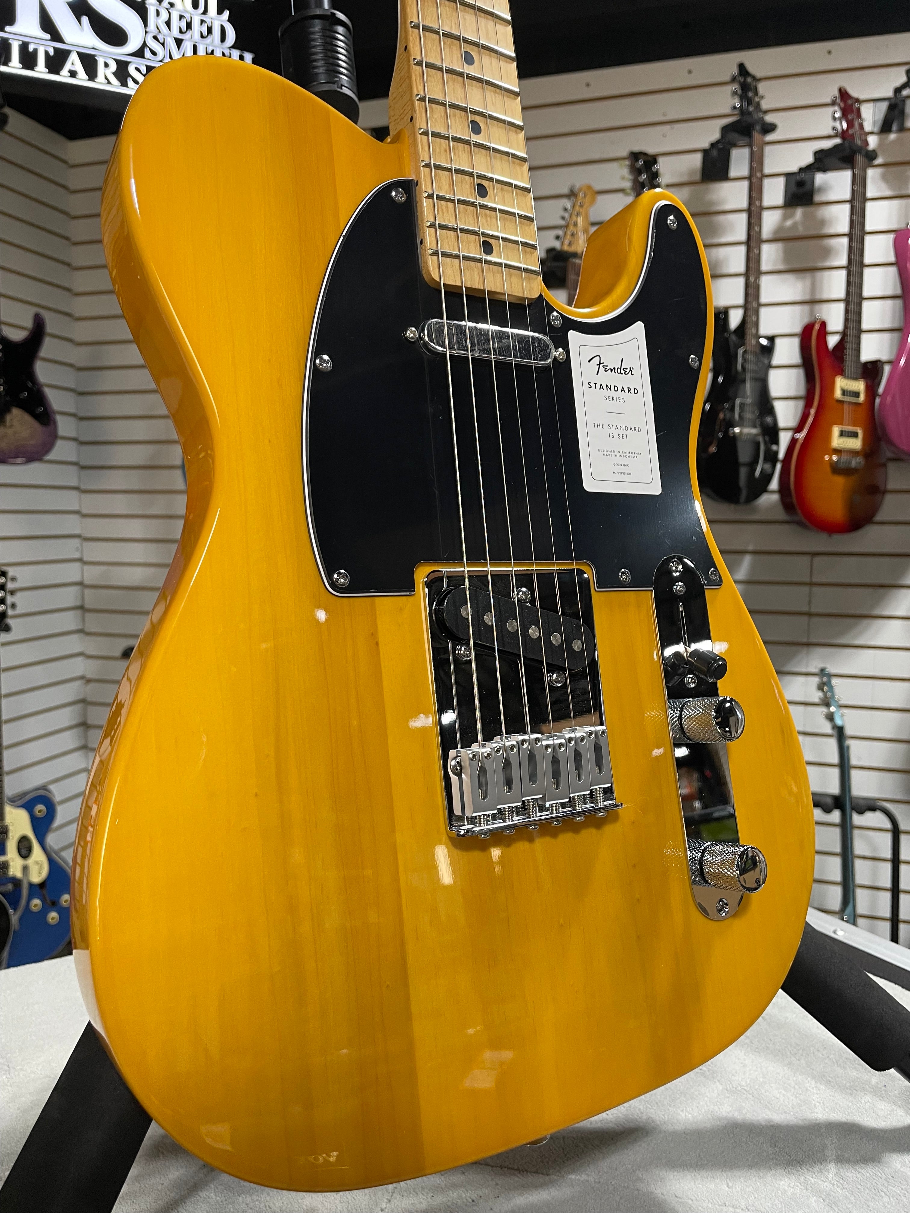 Standard Telecaster Electric Guitar - Butterscotch Blonde #513 GET PLEK'D!