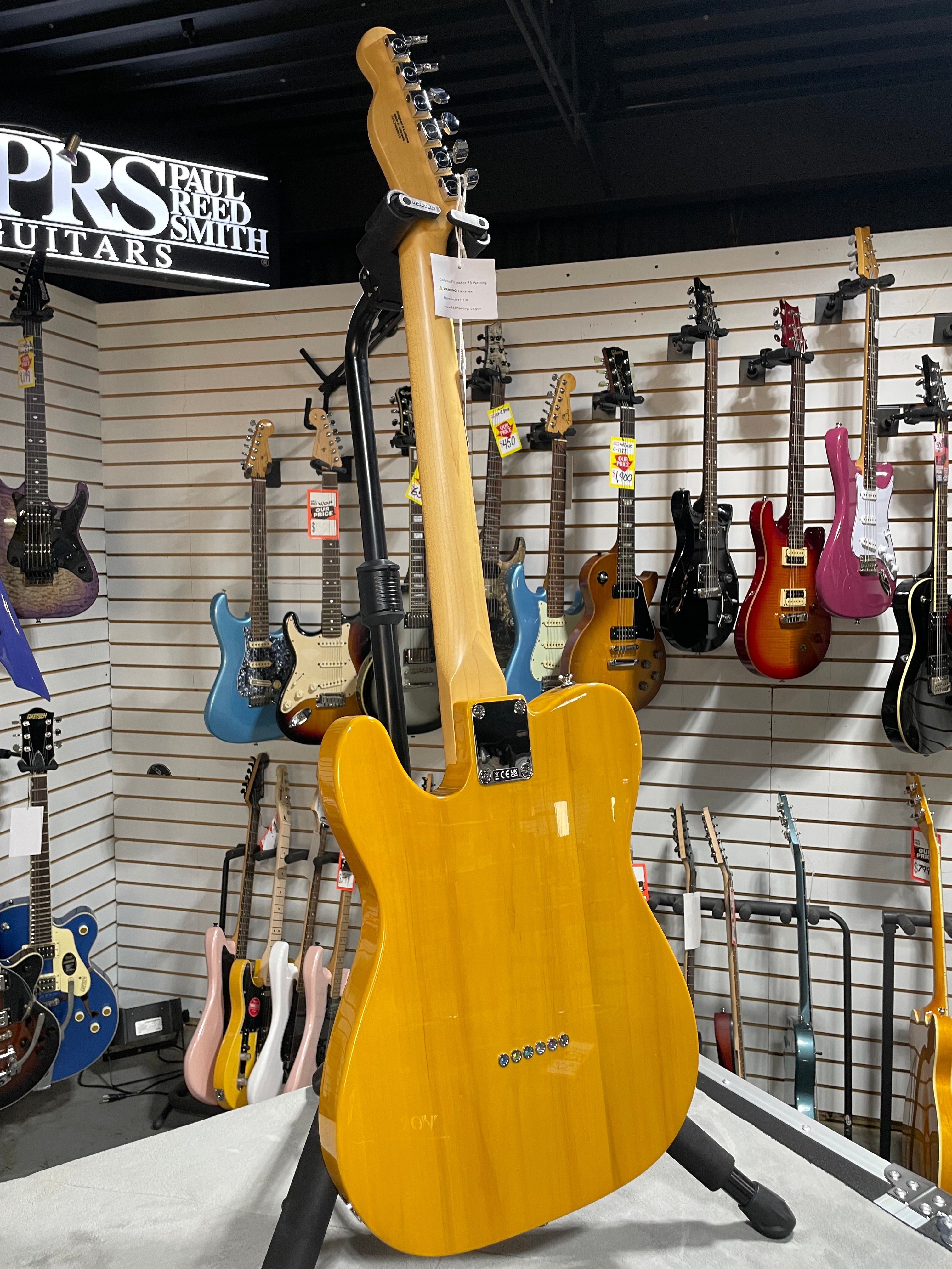 Standard Telecaster Electric Guitar - Butterscotch Blonde #513 GET PLEK'D!