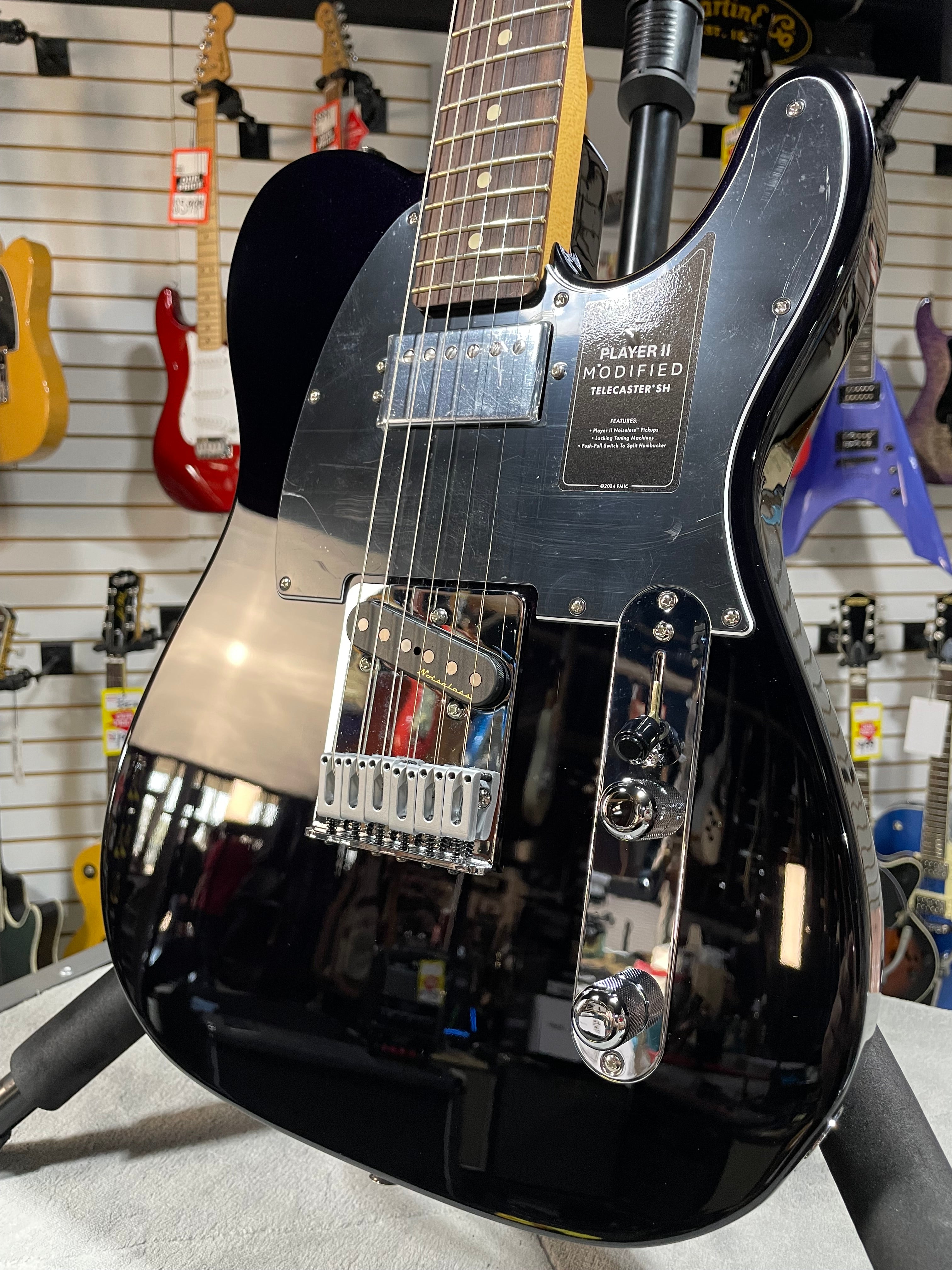 Fender Player II Modified Telecaster SH Electric Guitar - Dusk, Rosewood Fingerboard #124 GET PLEK'D!