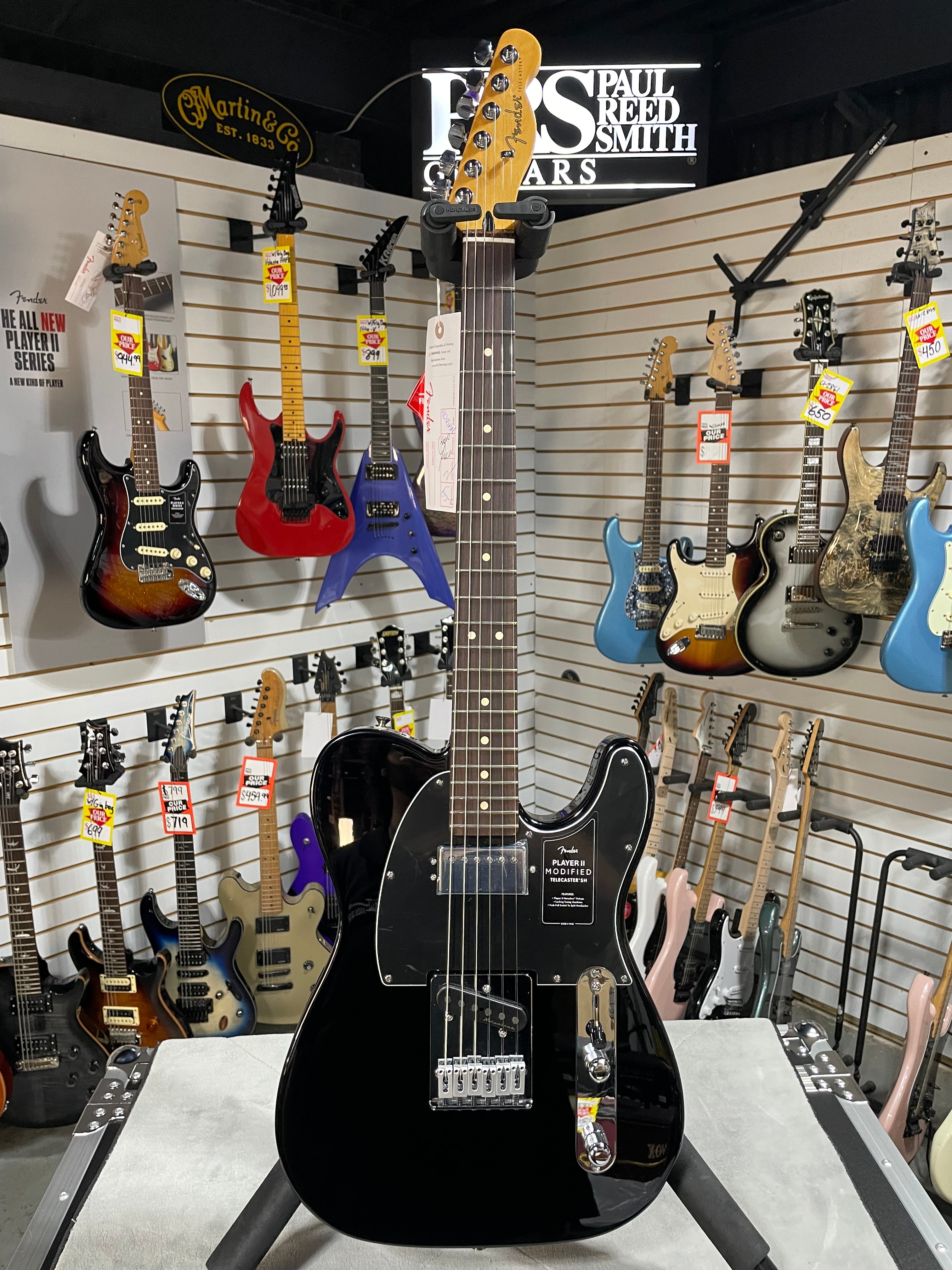 Fender Player II Modified Telecaster SH Electric Guitar - Dusk, Rosewood Fingerboard #124 GET PLEK'D!