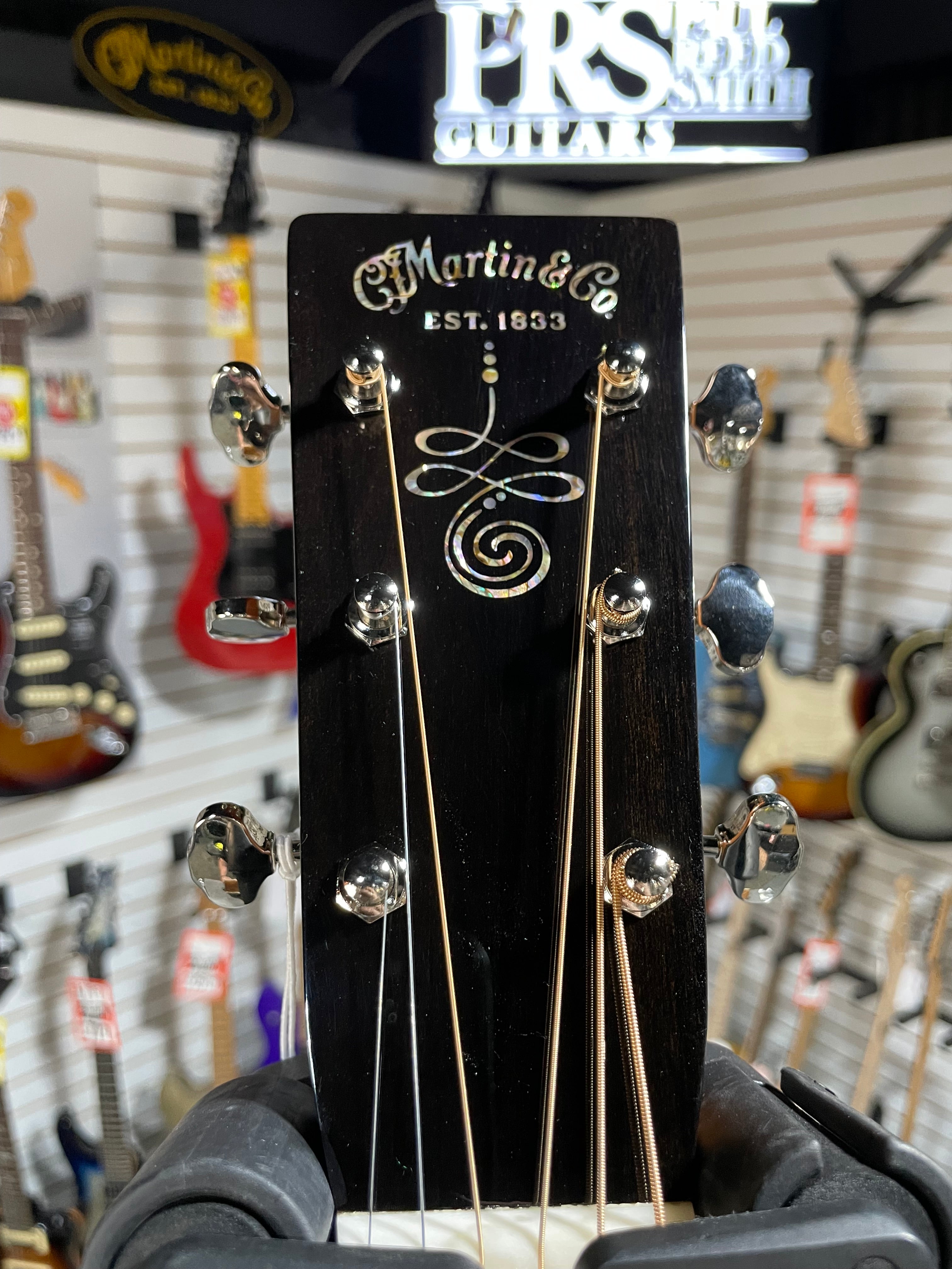 Martin CEO-11 Left Handed Acoustic Guitar - Blue Burst w/OHSC & PLEK*D #929