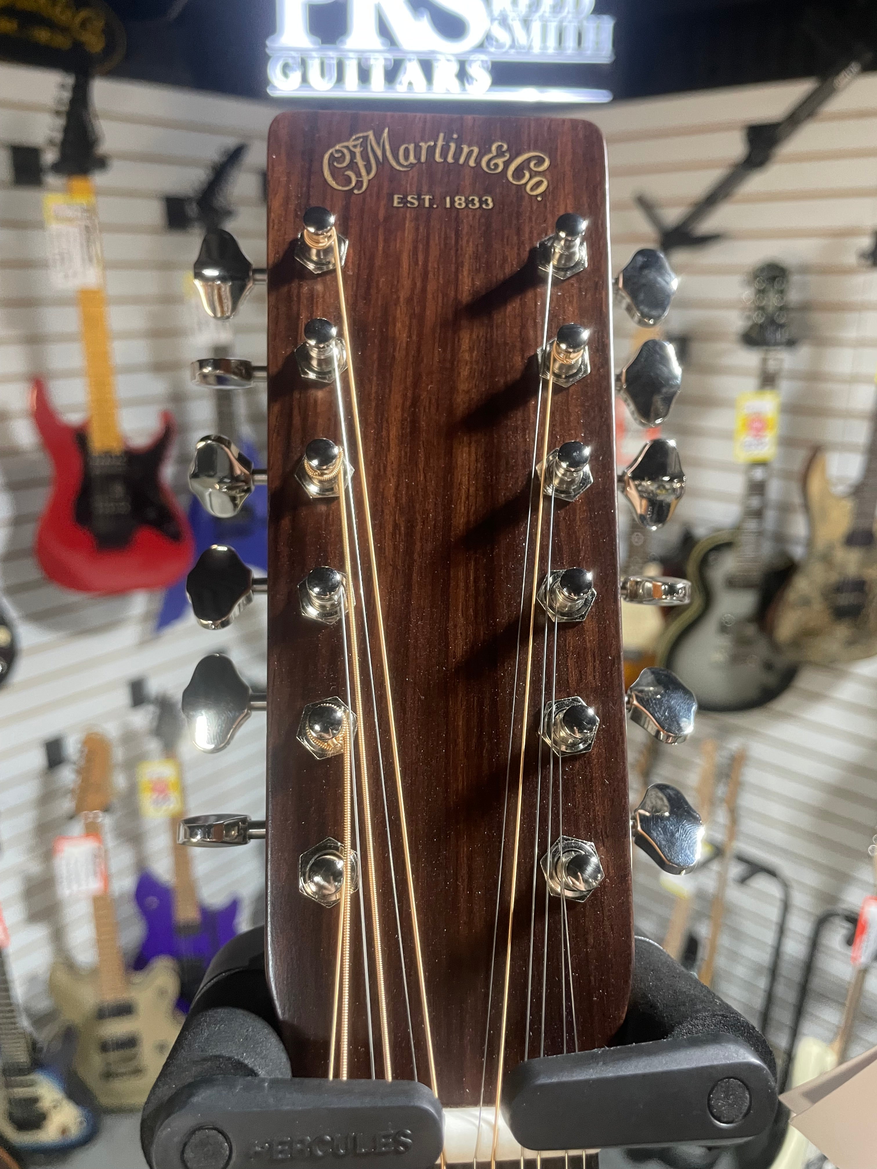 Martin Grand J-28E DN Doubleneck Standard Series Acoustic-electric Guitar - Natural w/ OHSC #394