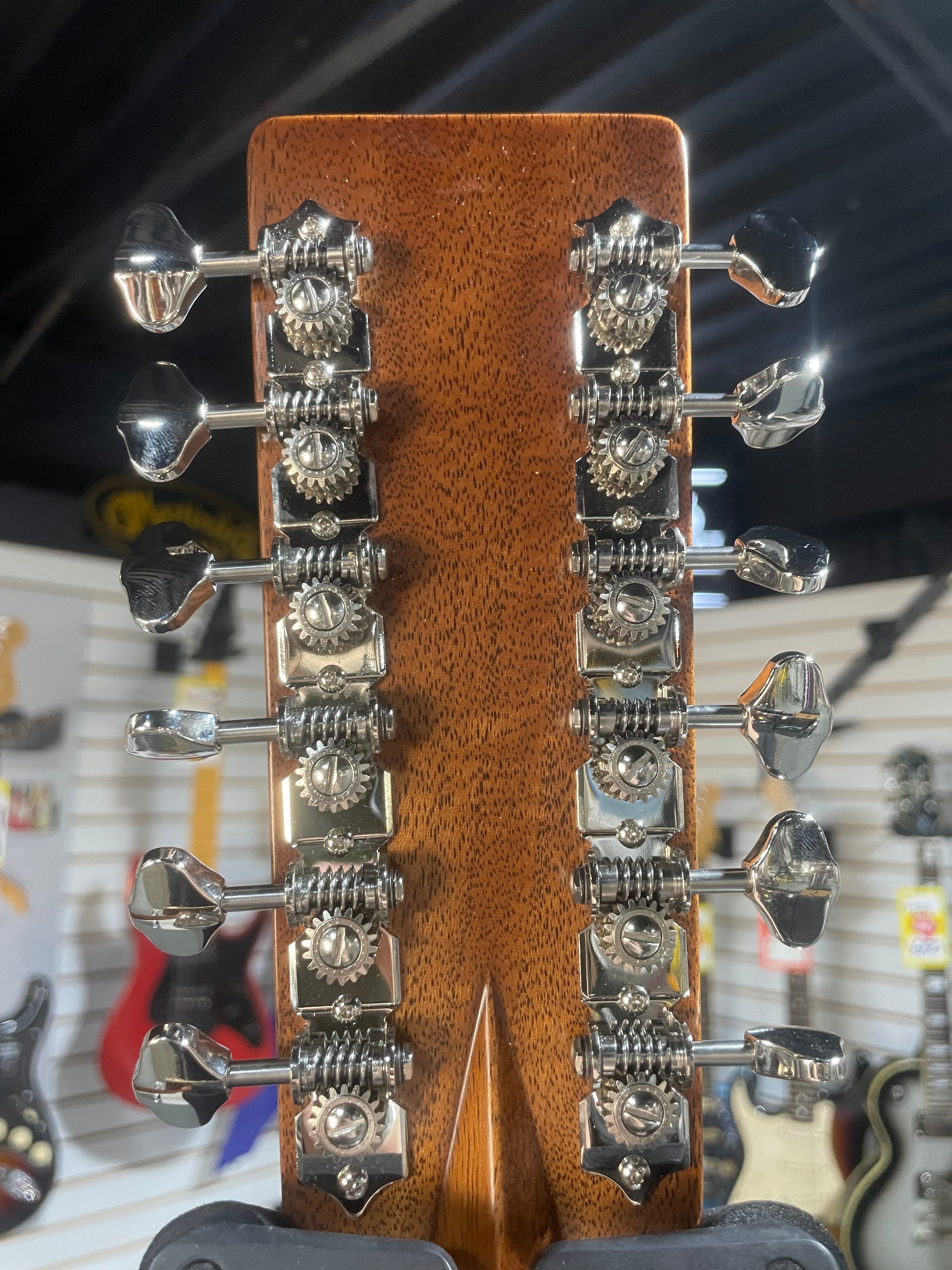 Martin Grand J-28E DN Doubleneck Standard Series Acoustic-electric Guitar - Natural w/ OHSC #394