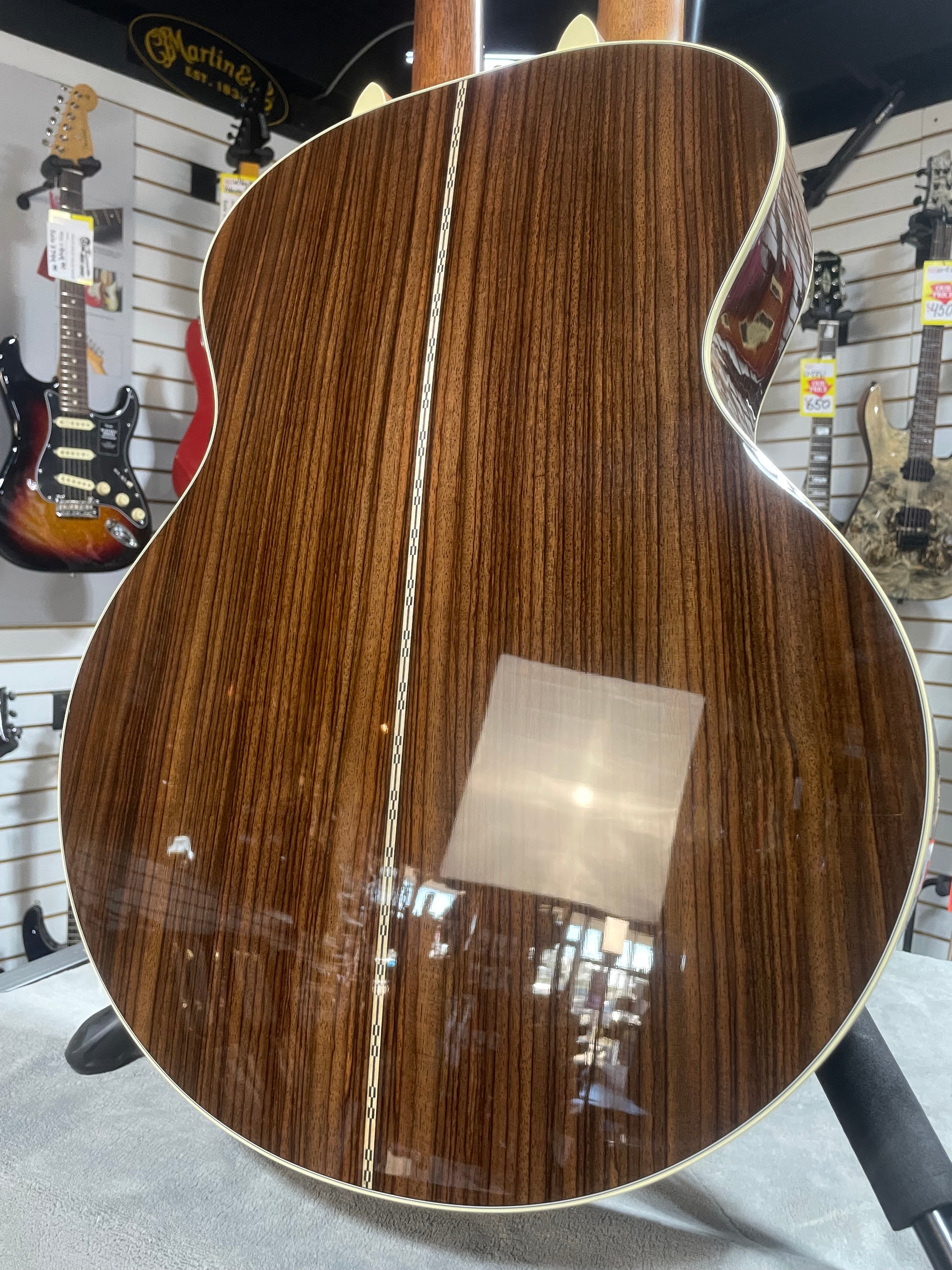 Martin Grand J-28E DN Doubleneck Standard Series Acoustic-electric Guitar - Natural w/ OHSC #394