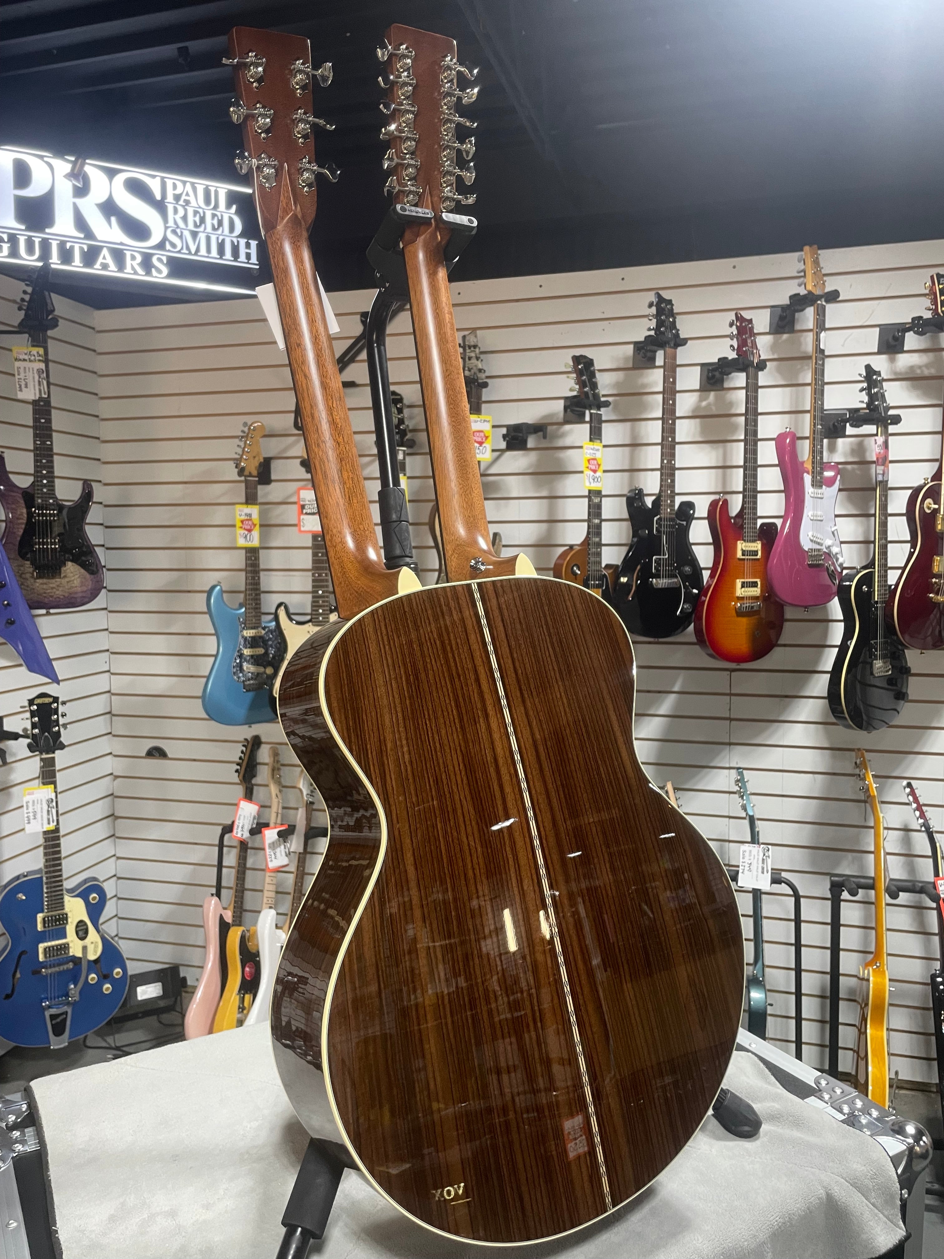 Martin Grand J-28E DN Doubleneck Standard Series Acoustic-electric Guitar - Natural w/ OHSC #394