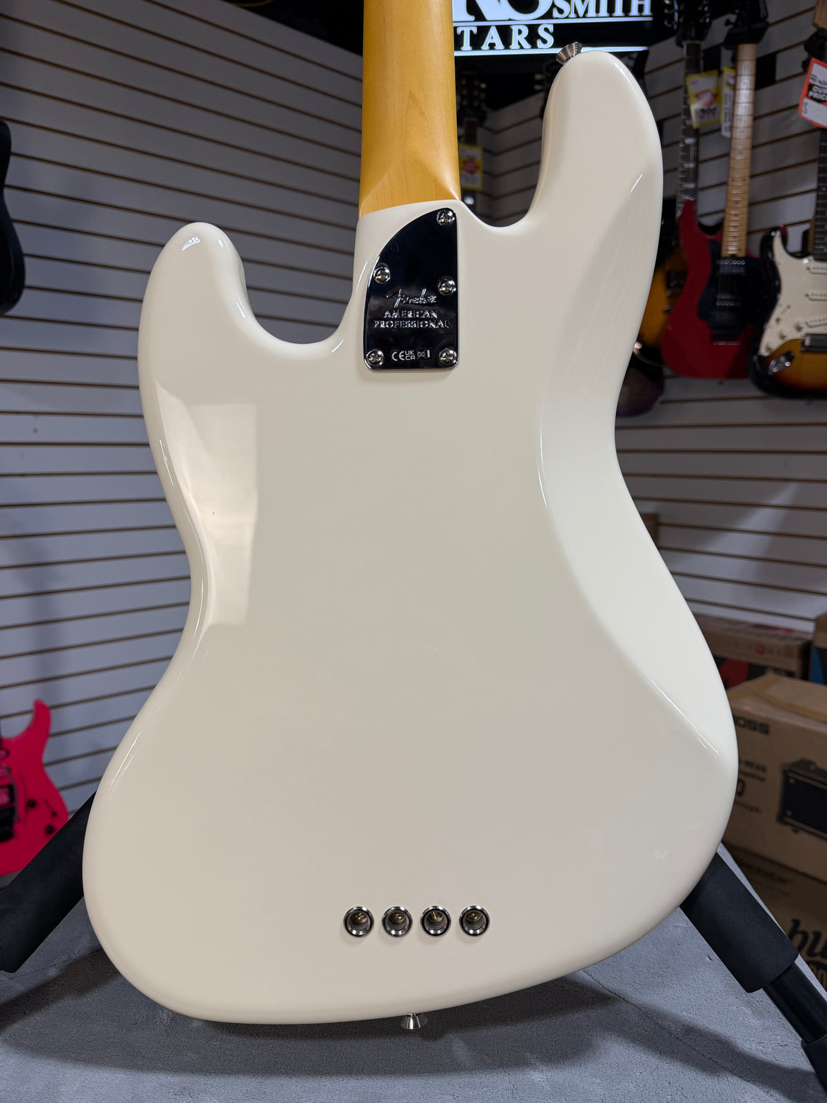 Fender American Professional Jazz Bass Olympic White