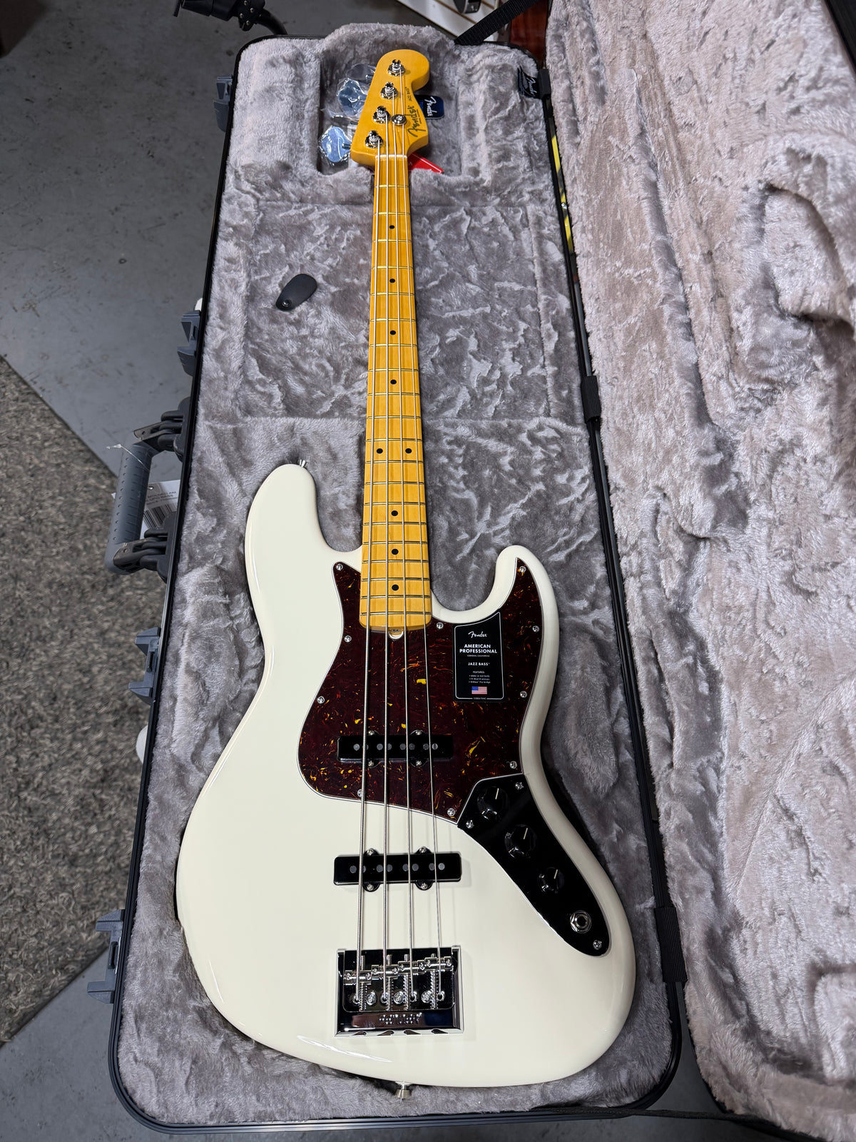 Fender American Professional Jazz Bass Olympic White