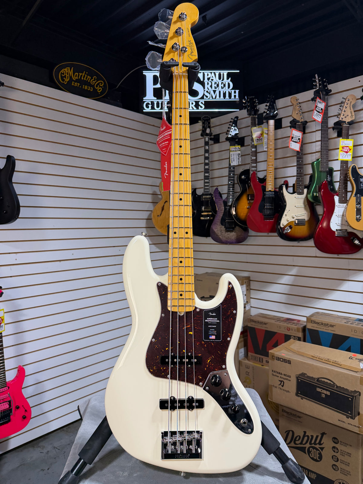 Fender American Professional Jazz Bass Olympic White