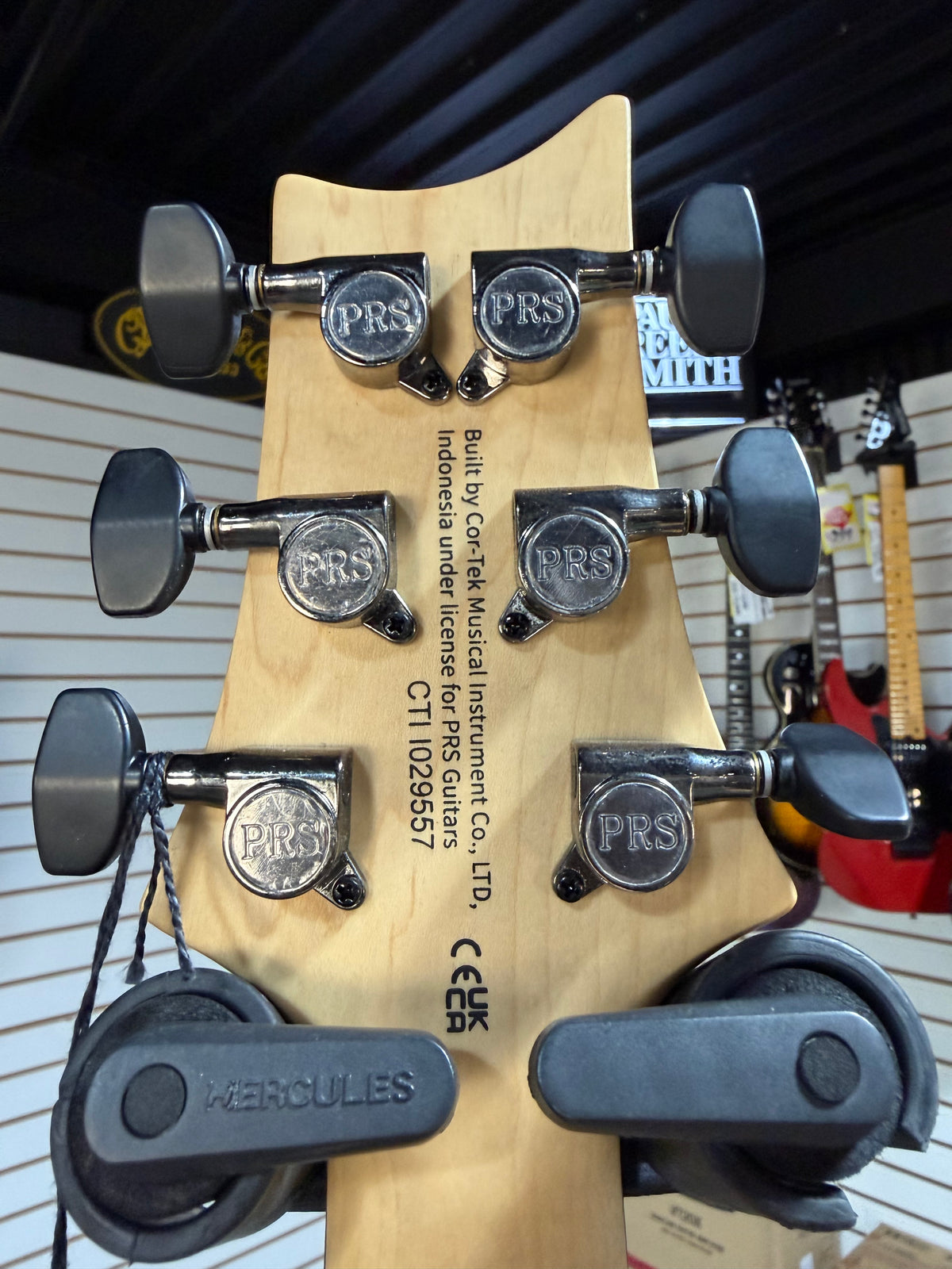 PRS SE CE 24 Satin - Flat Black Top, C&M Exclusive - Black