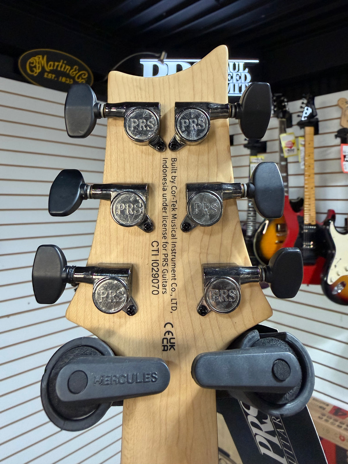 PRS SE CE 24 Satin - Flat White Top, C&M Exclusive - White