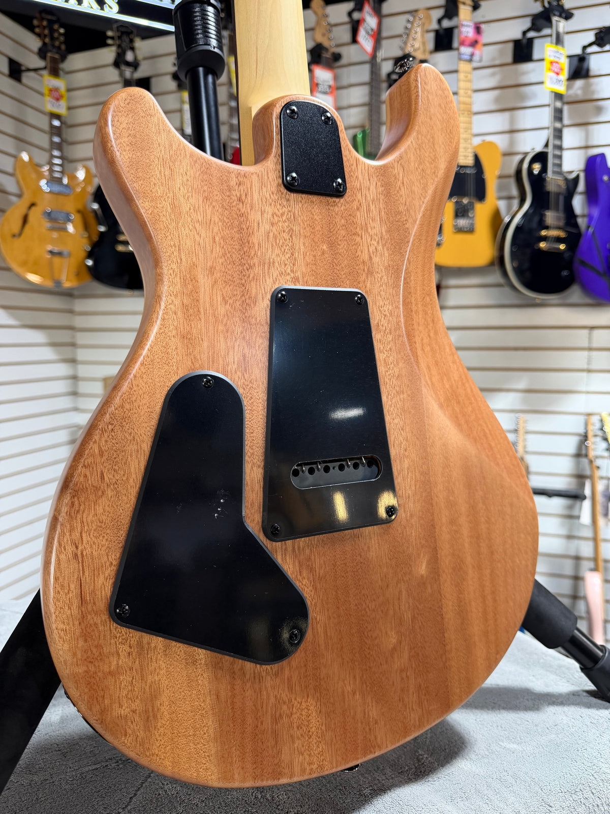 PRS SE CE 24 Satin - Flat White Top, C&M Exclusive - White