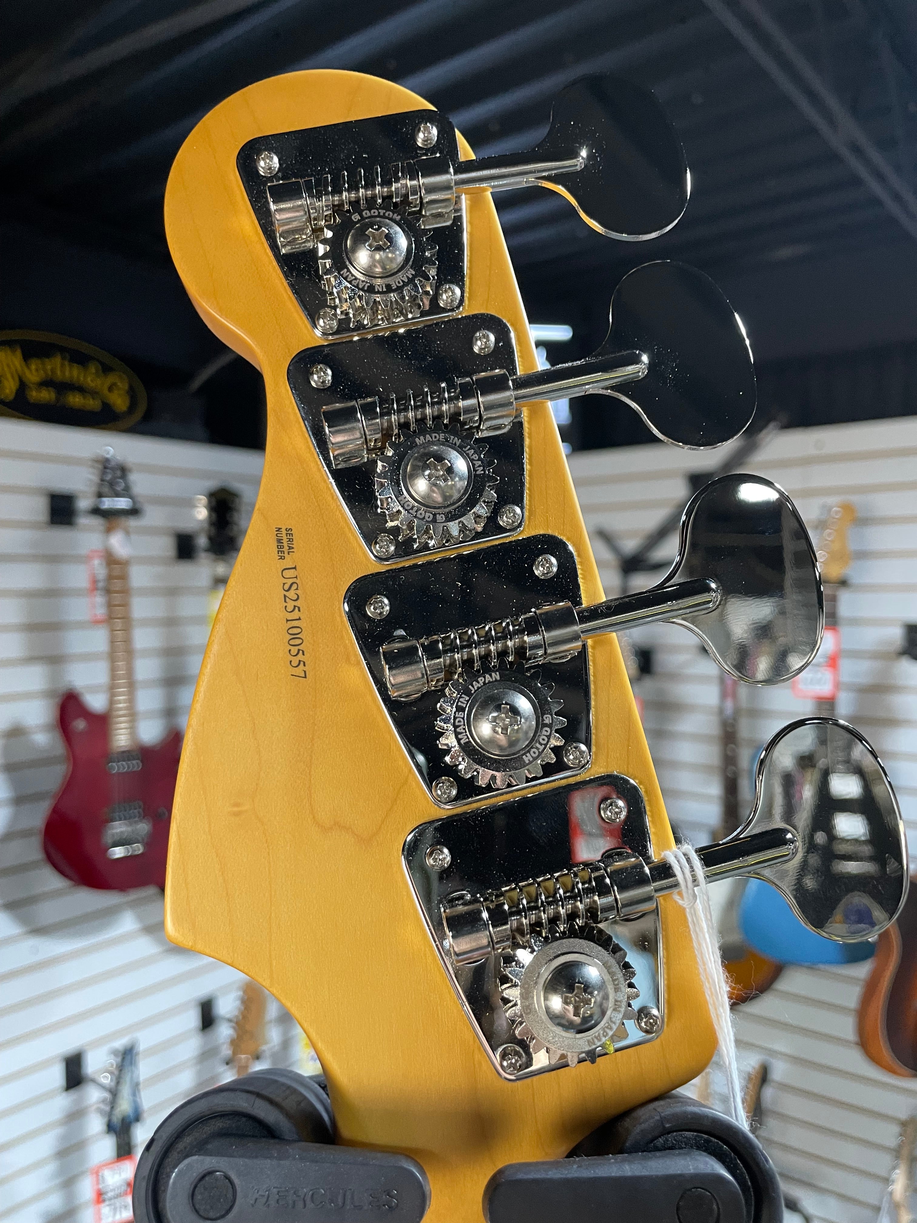 Fender American Professional Classic Precision Bass 2025 - Faded Lake Placid Blue w/ Gig Bag & PLEK*D #557