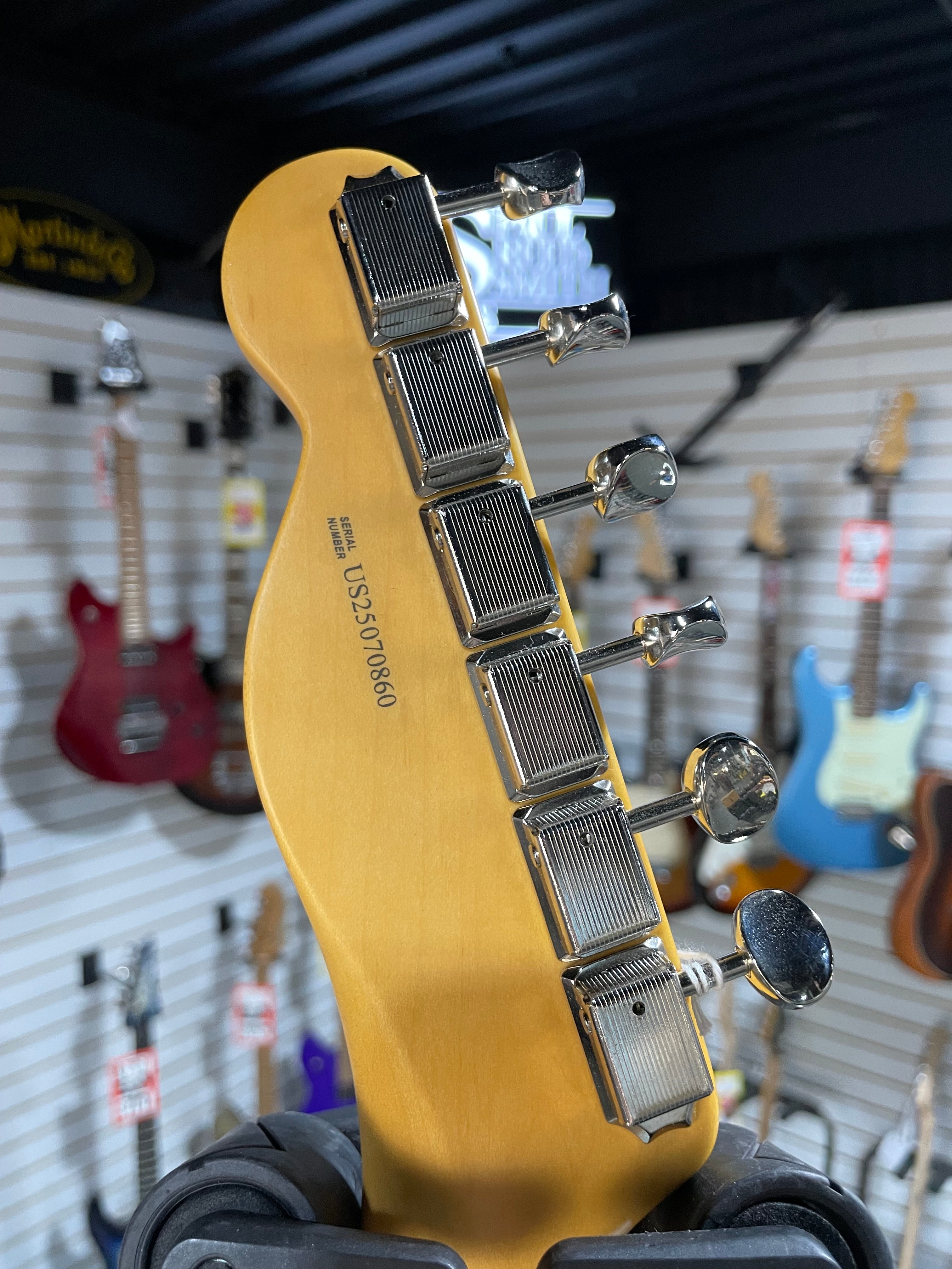 Fender American Professional Classic Hotshot Telecaster 2025 - Faded Sherwood Green Metallic w/ Gig Bag & PLEK*D #860