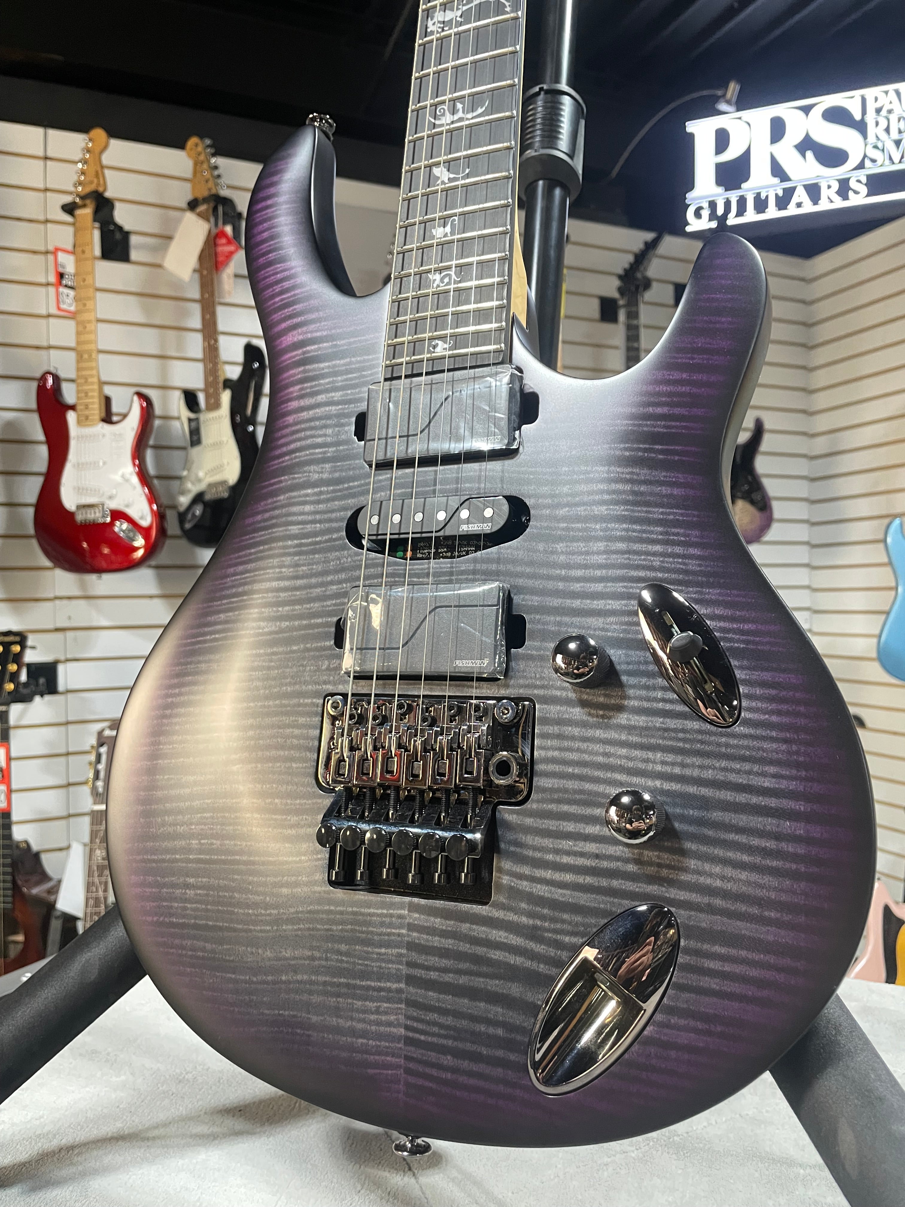 PRS SE Chleo Herman Li Signature 2025 Electric Guitar - Charcoal Purple Burst w/ Gig Bag & PLEK*D #809