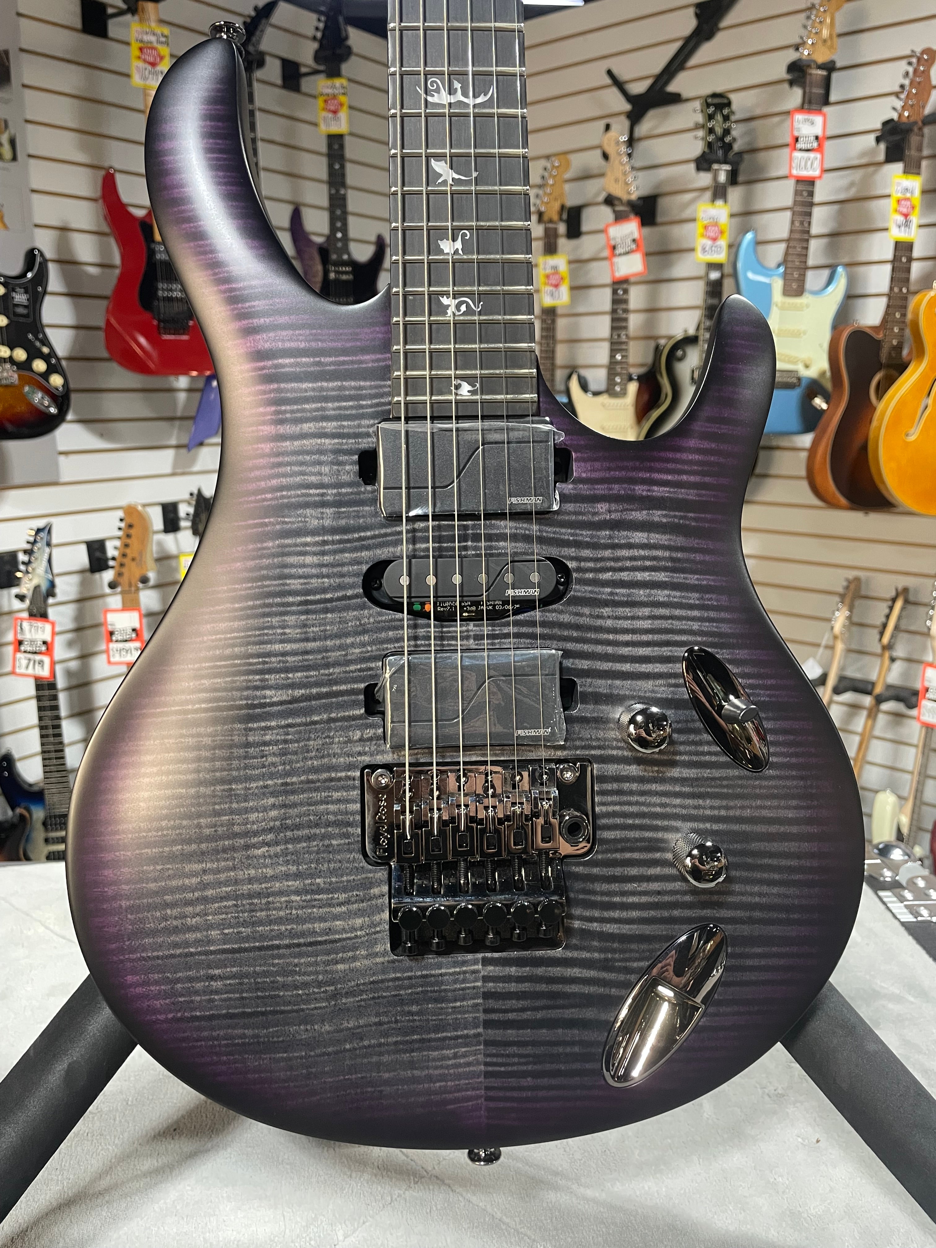 PRS SE Chleo Herman Li Signature 2025 Electric Guitar - Charcoal Purple Burst w/ Gig Bag & PLEK*D #809