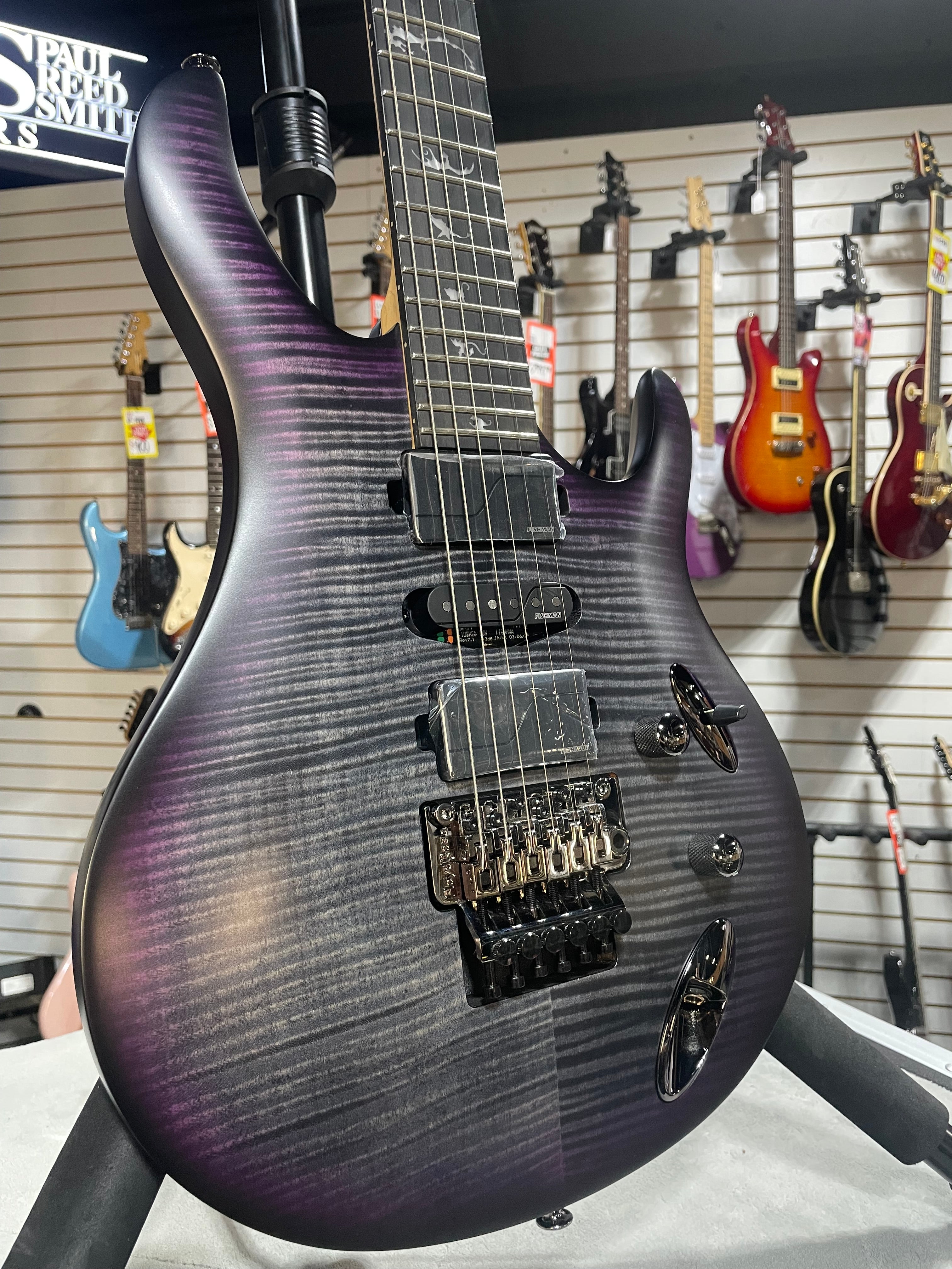 PRS SE Chleo Herman Li Signature 2025 Electric Guitar - Charcoal Purple Burst w/ Gig Bag & PLEK*D #809
