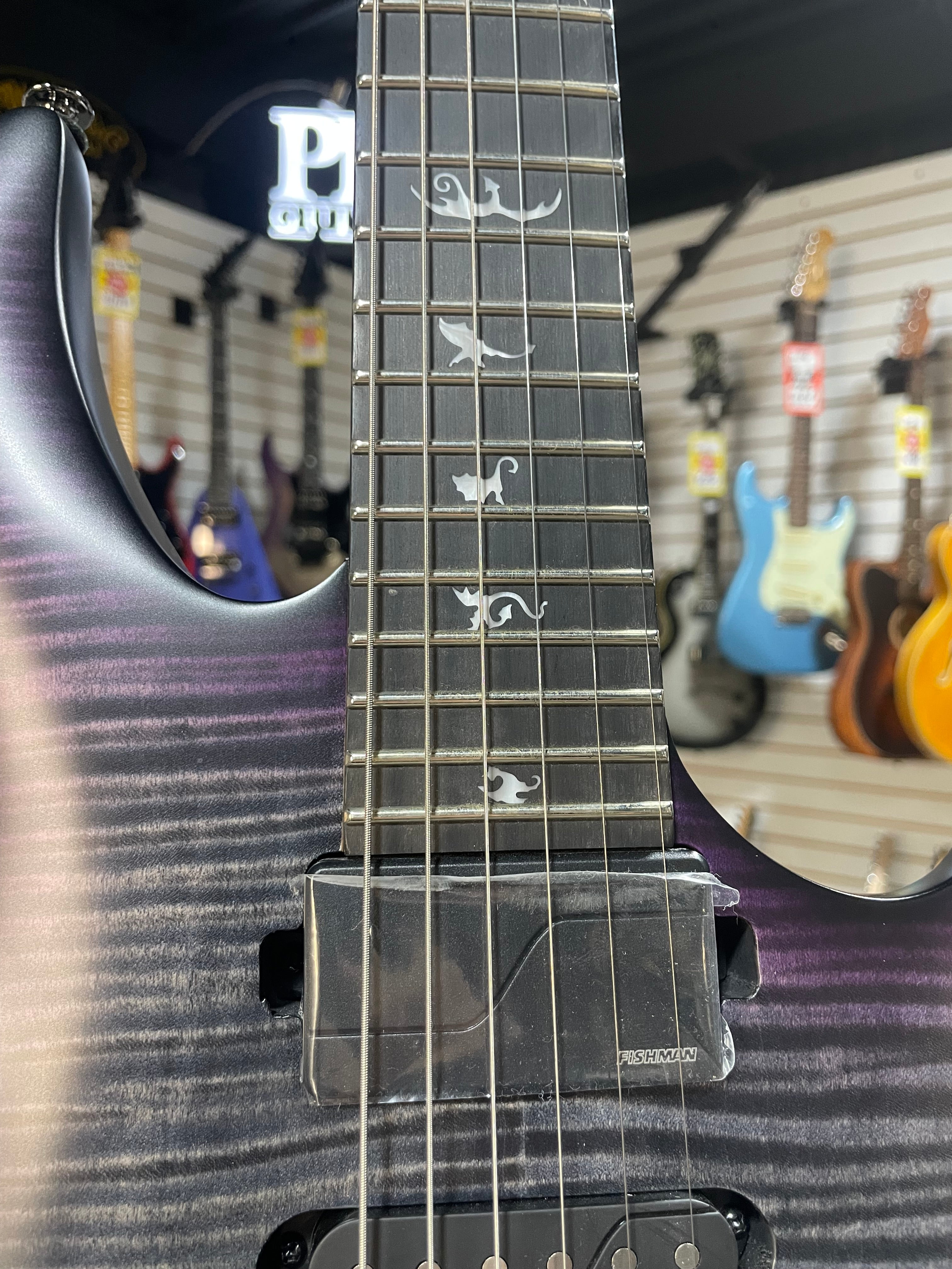 PRS SE Chleo Herman Li Signature 2025 Electric Guitar - Charcoal Purple Burst w/ Gig Bag & PLEK*D #809