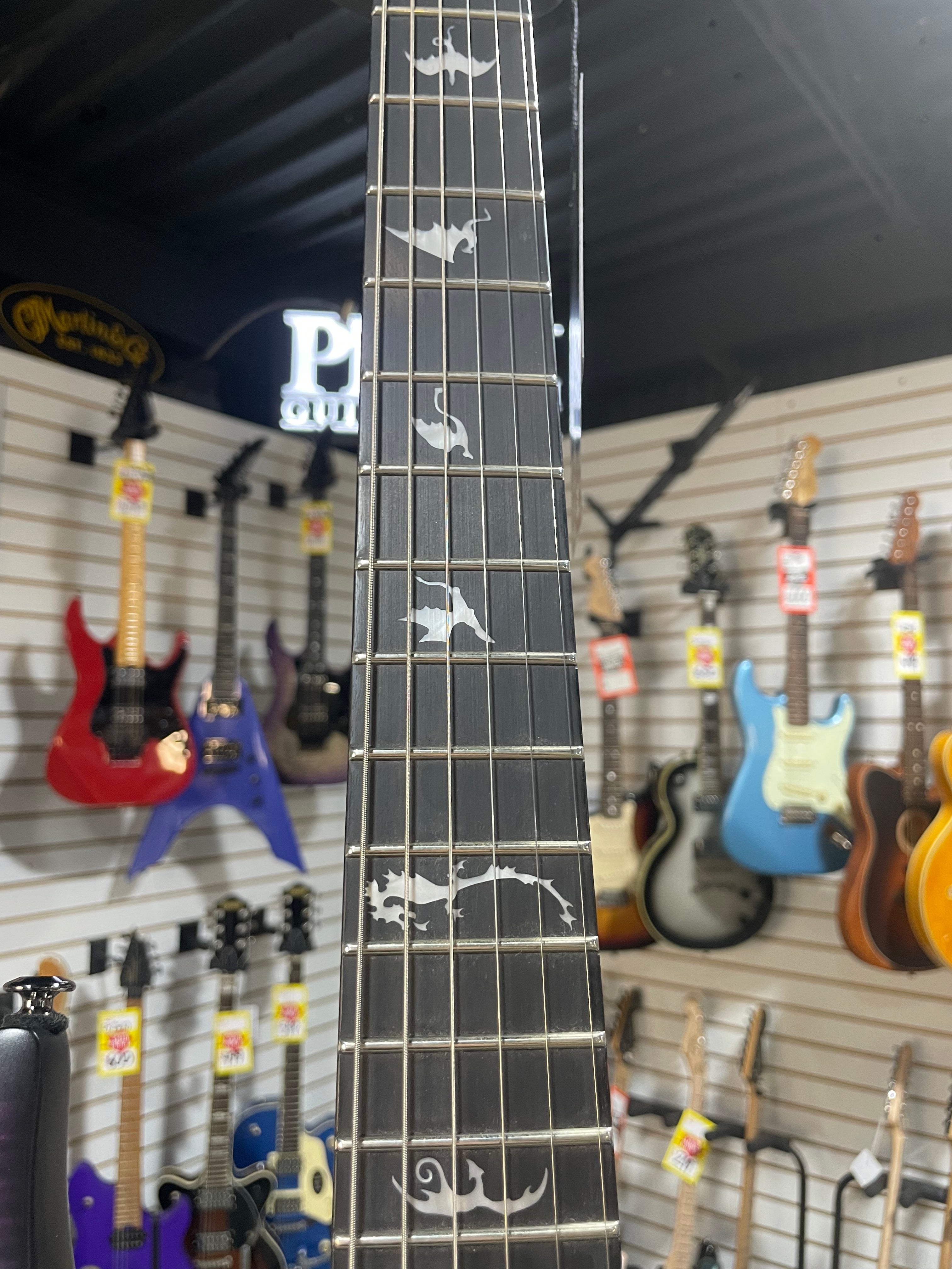 PRS SE Chleo Herman Li Signature 2025 Electric Guitar - Charcoal Purple Burst w/ Gig Bag & PLEK*D #809