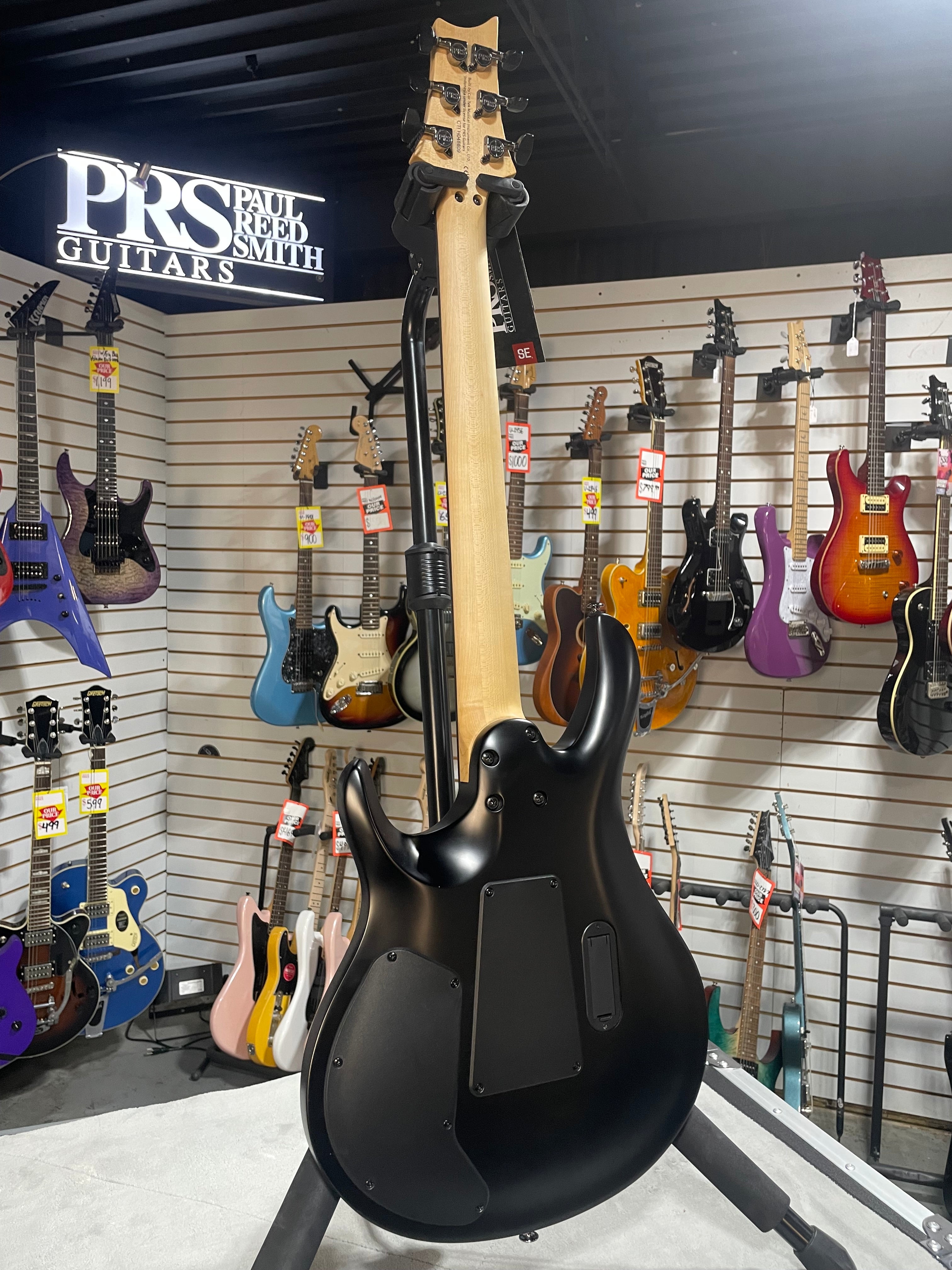 PRS SE Chleo Herman Li Signature 2025 Electric Guitar - Charcoal Purple Burst w/ Gig Bag & PLEK*D #809