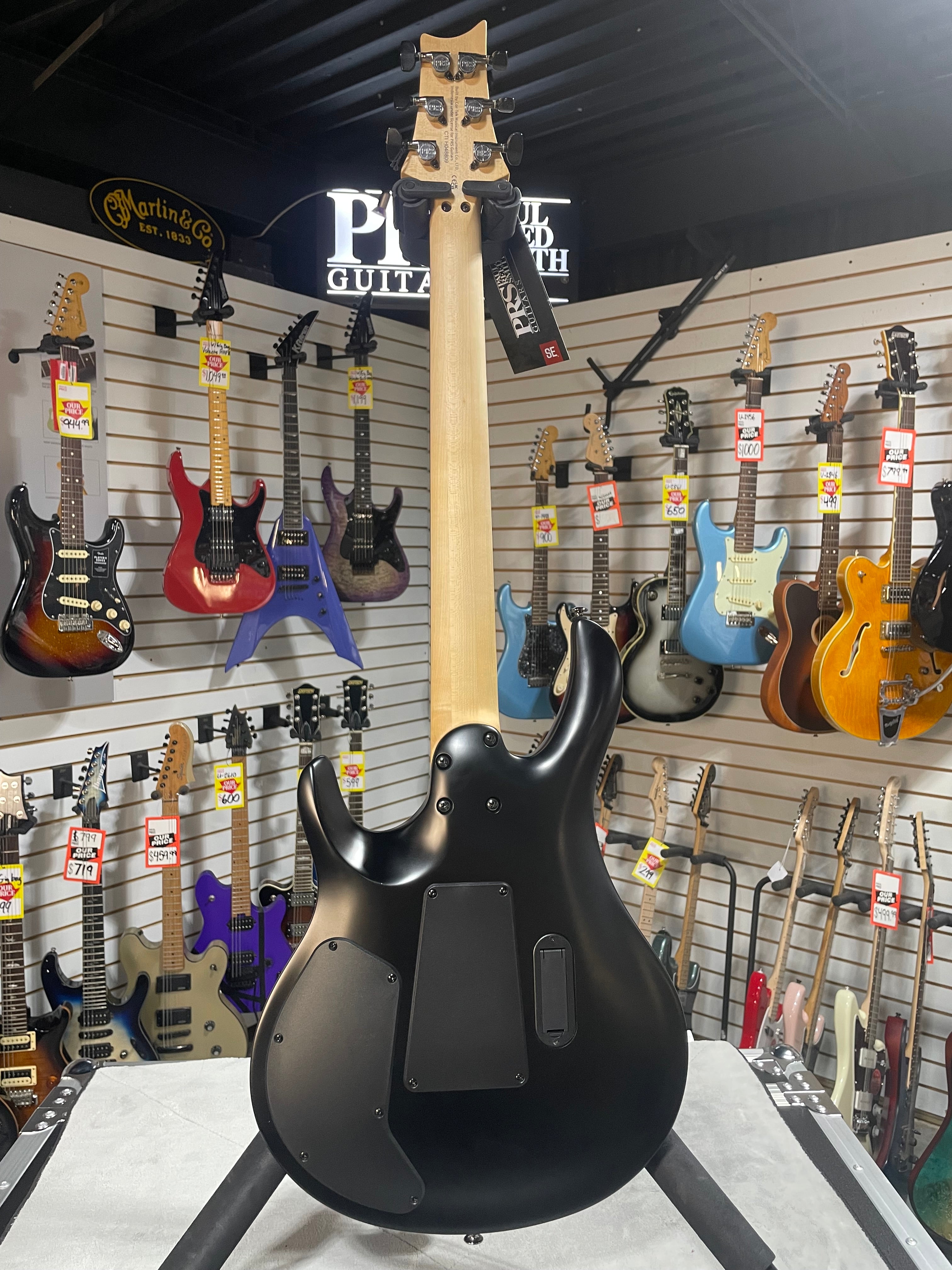 PRS SE Chleo Herman Li Signature 2025 Electric Guitar - Charcoal Purple Burst w/ Gig Bag & PLEK*D #809